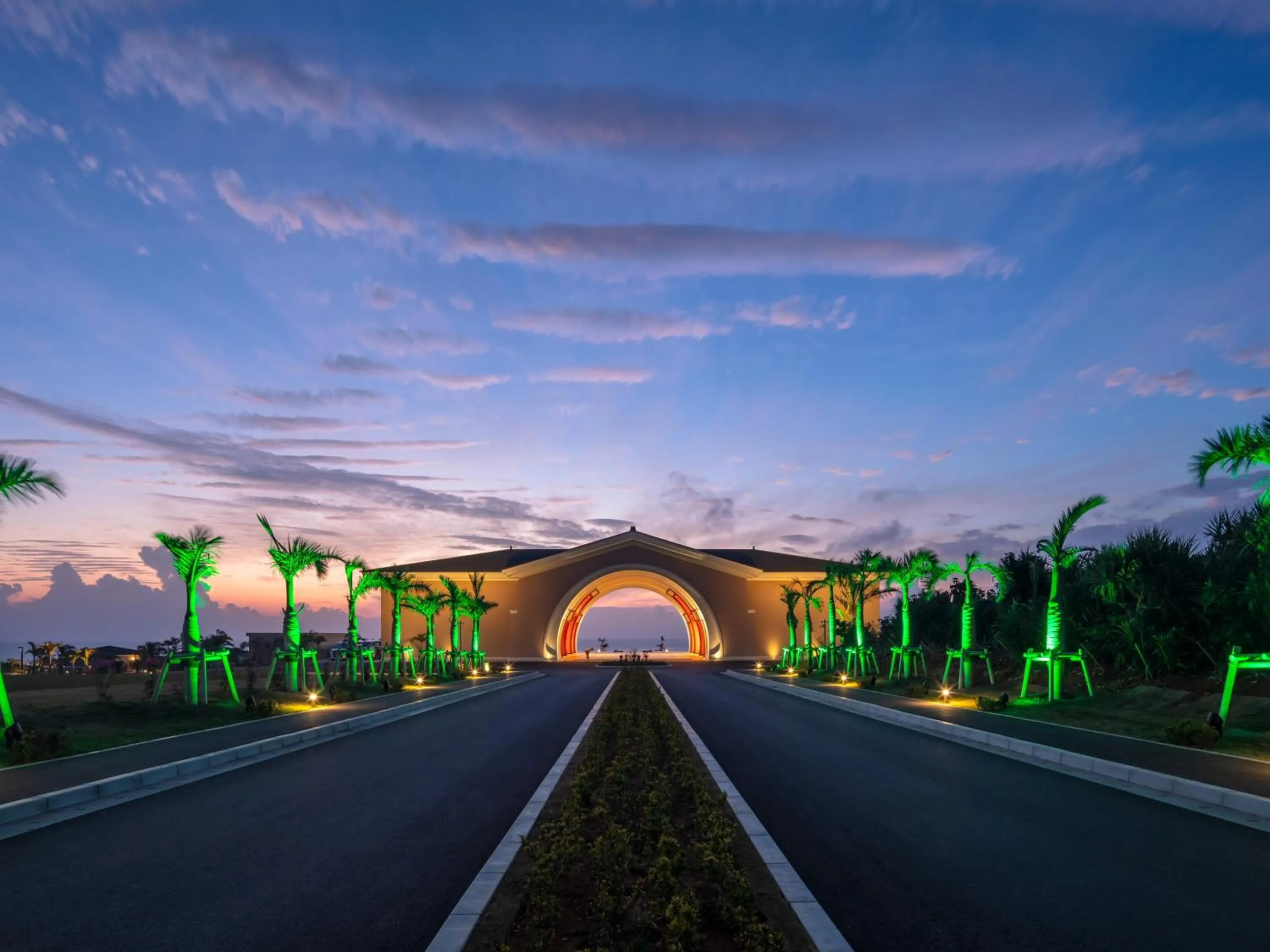 Facade/entrance in Miyakojima Kurima Resort Seawood Hotel