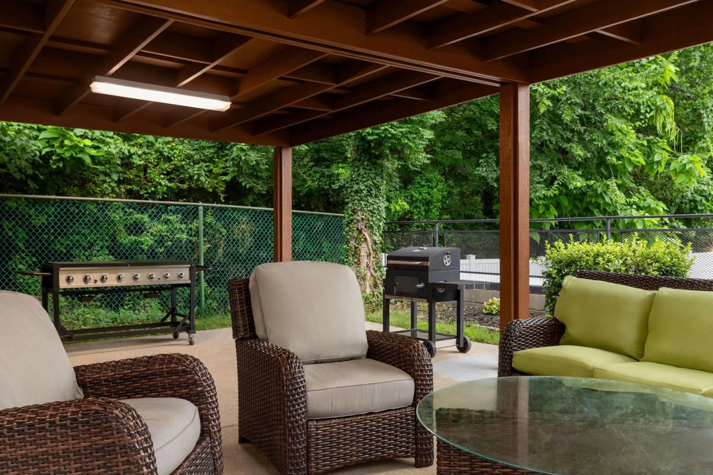 Patio in Wyndham Garden Washington DC North