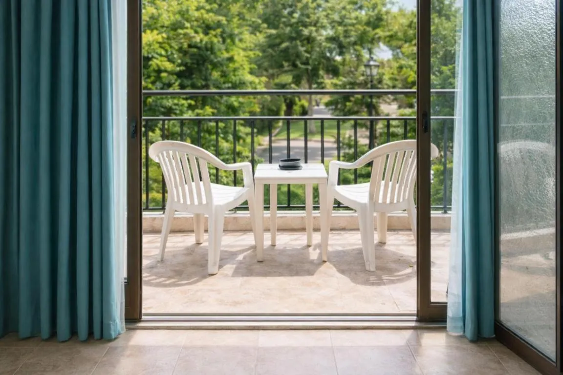 Balcony/Terrace in Hotel Antares