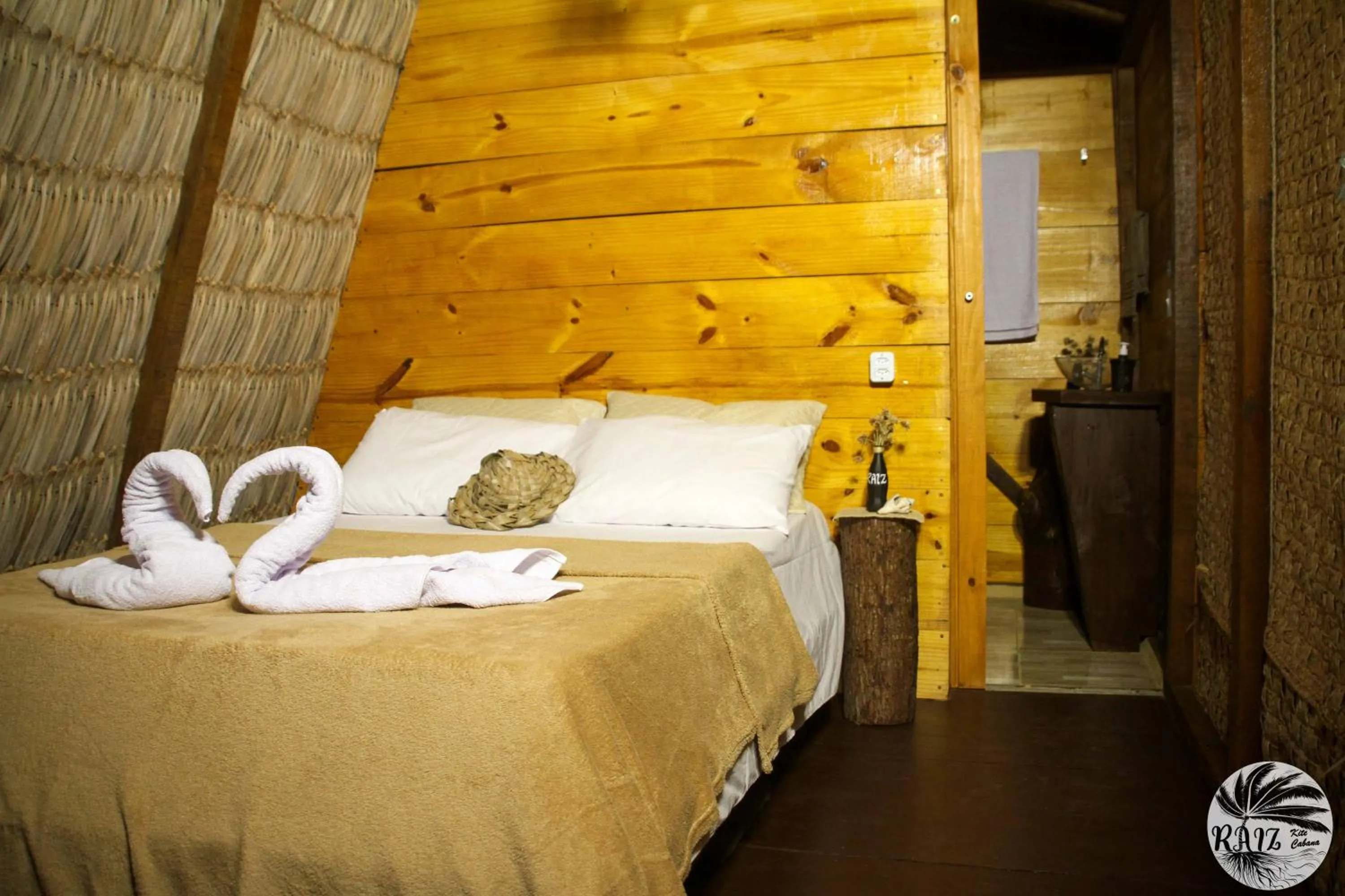 Bed in Raiz Kite Cabana