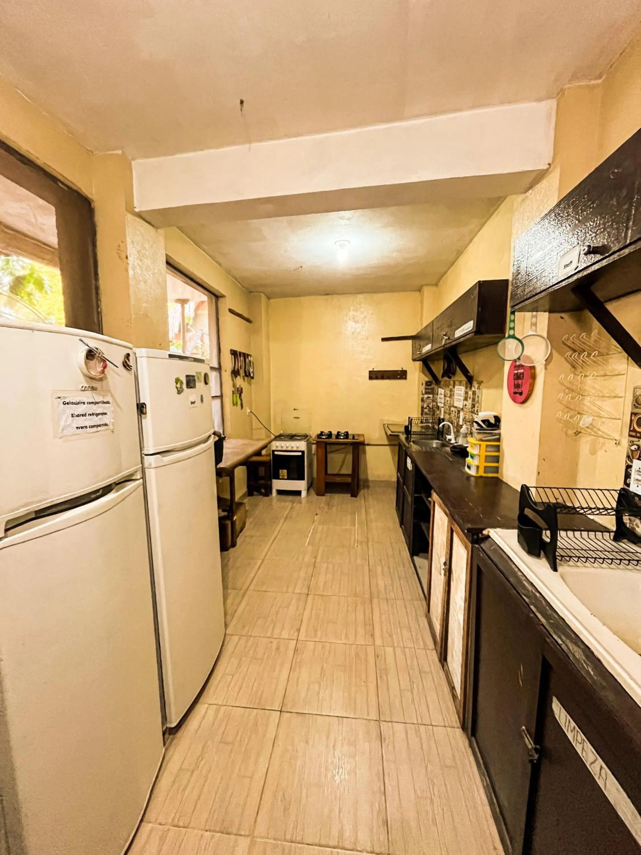 Kitchen or kitchenette in Raiz Kite Cabana