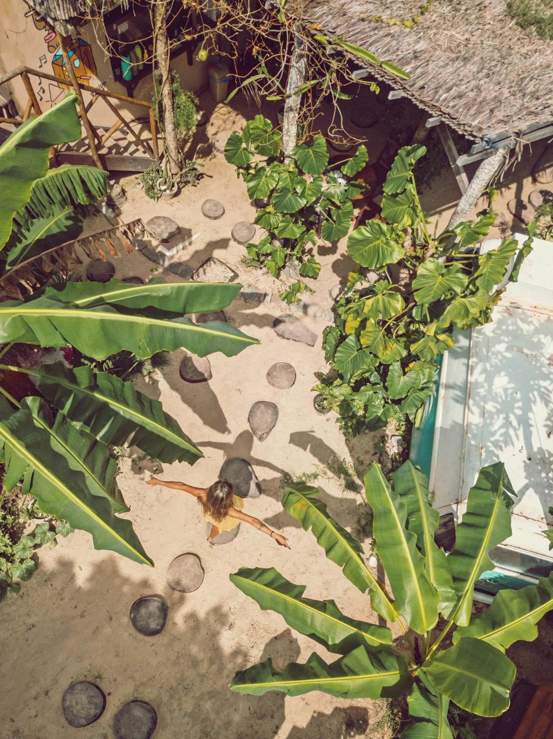 Garden in Raiz Kite Cabana