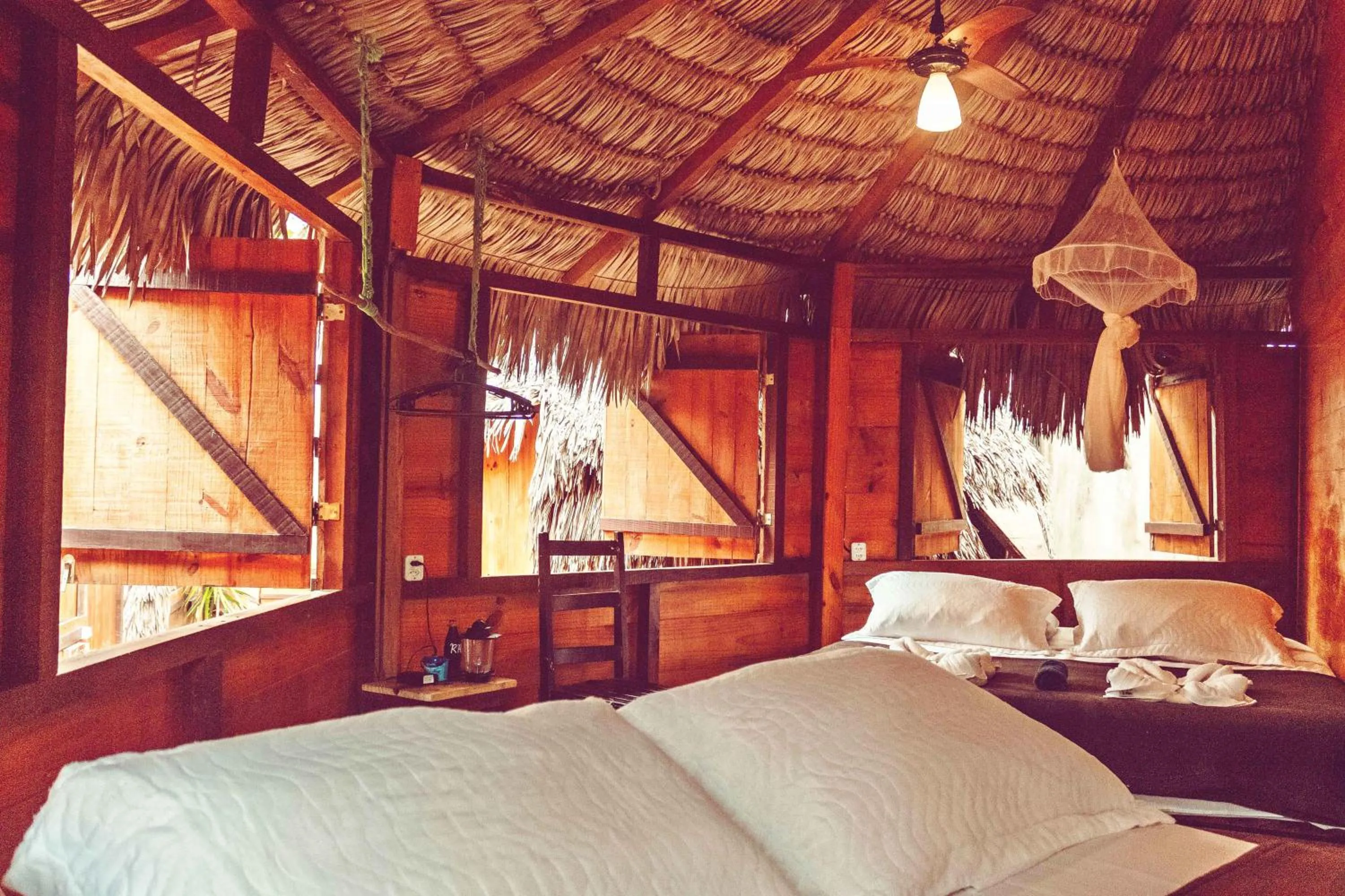 Bed in Raiz Kite Cabana