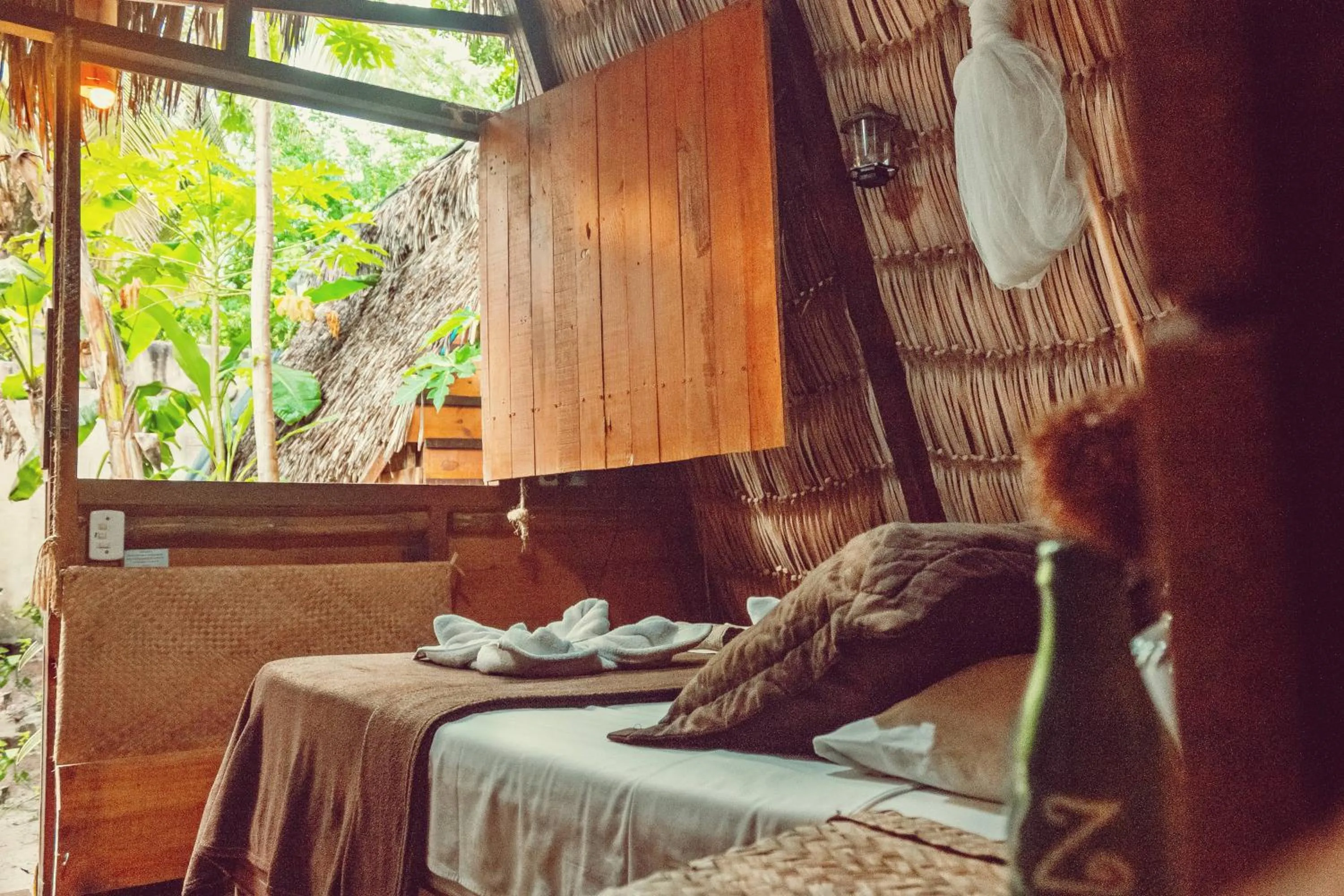 Bed in Raiz Kite Cabana