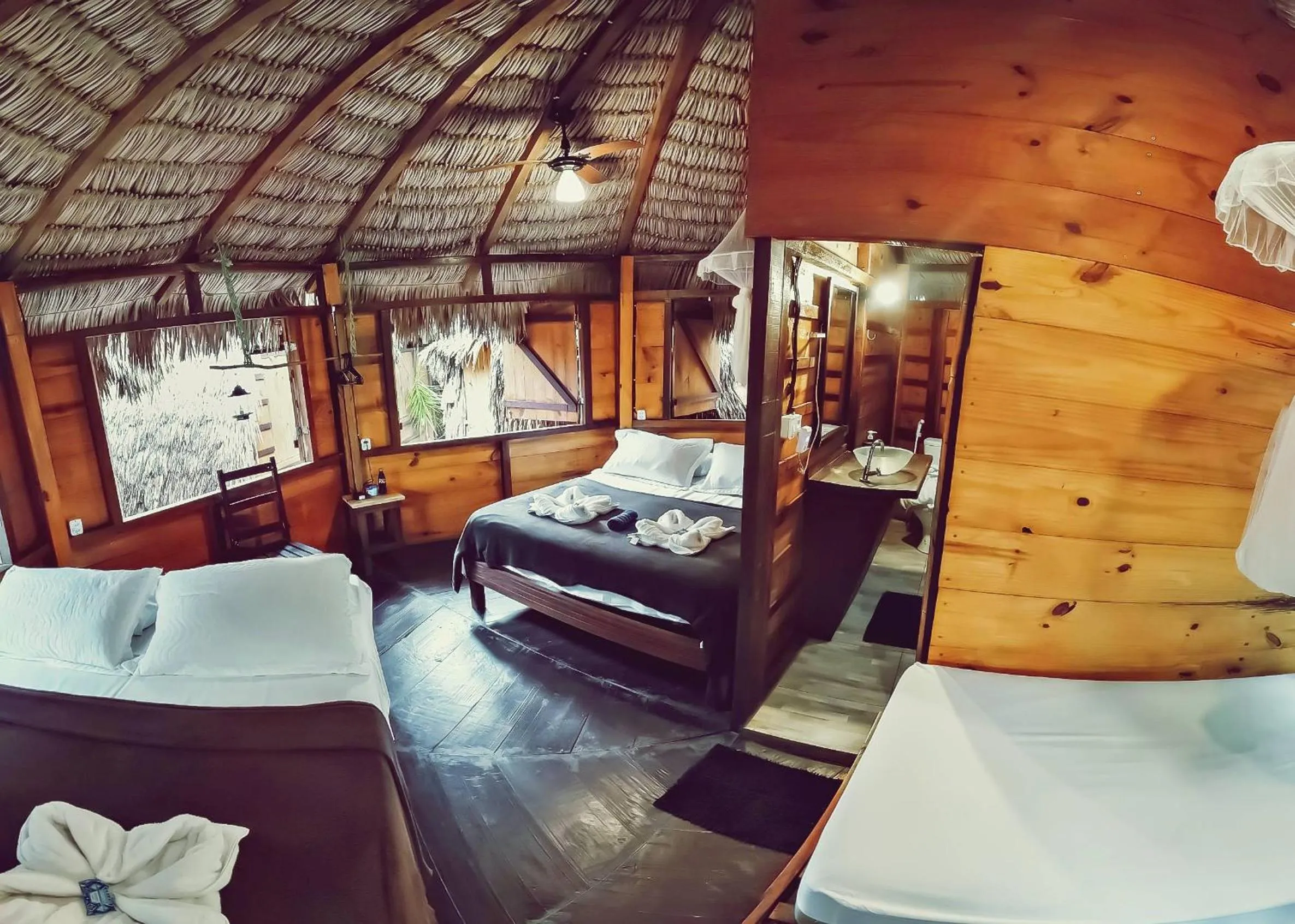 Bed in Raiz Kite Cabana
