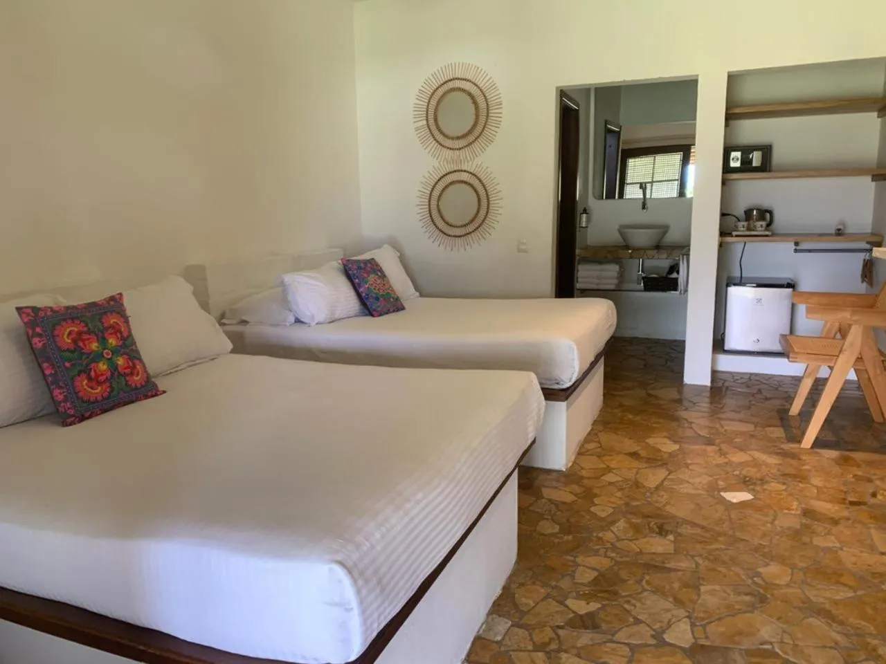 Coffee/tea facilities, Bed in Rancho Eden