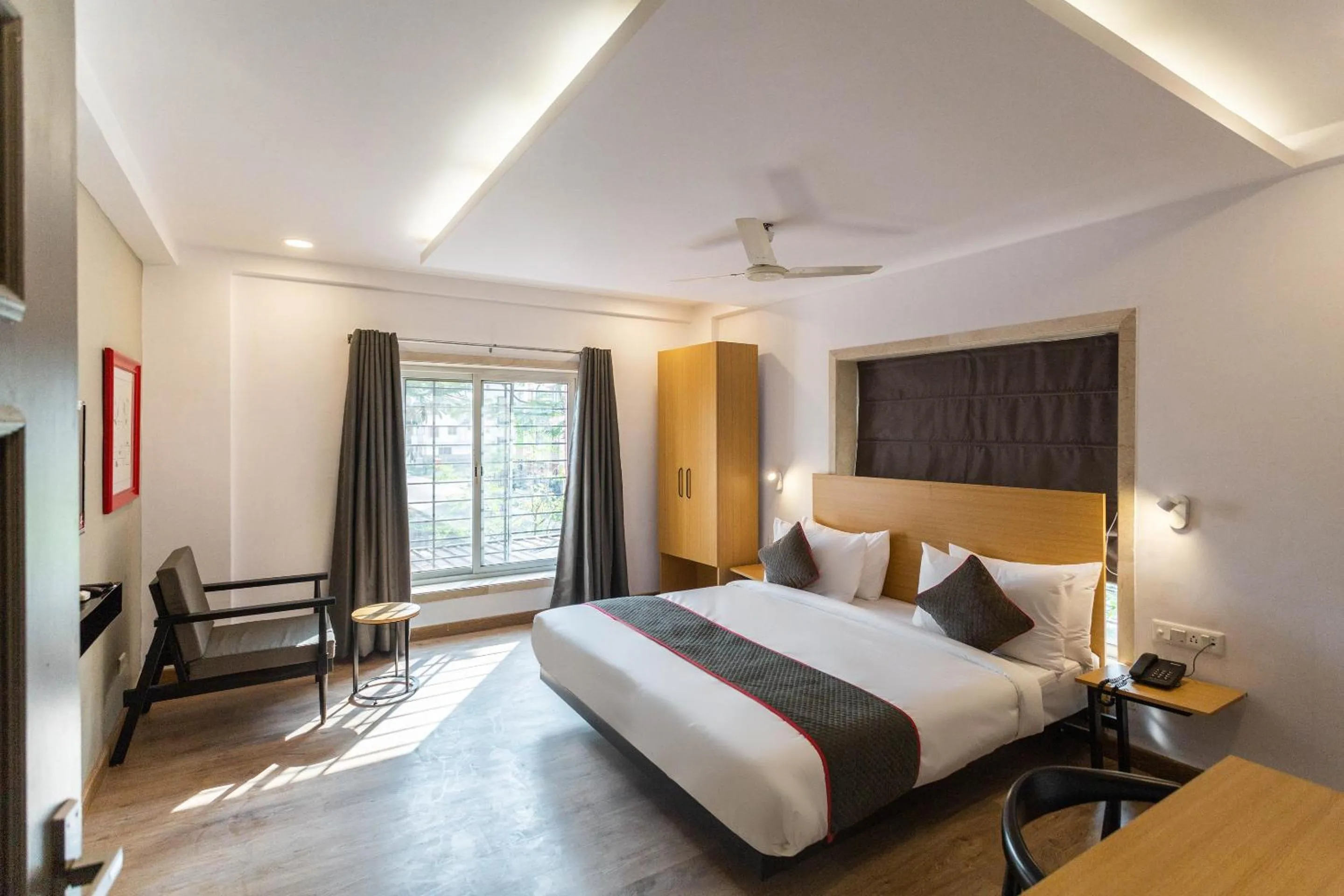 Bedroom, Bed in Super Townhouse Habitat New Town Rooms & Party Spaces