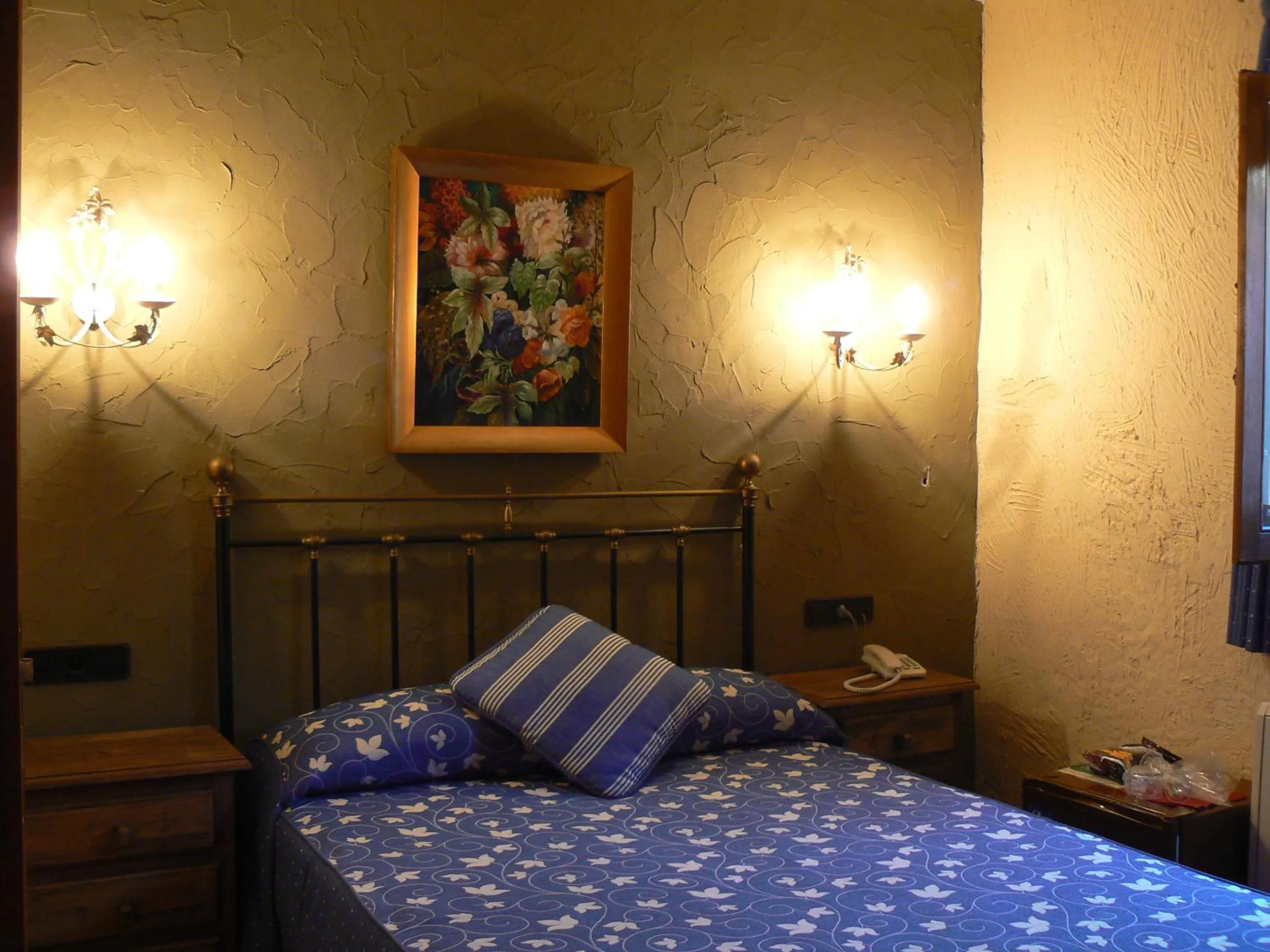 Bed in Hotel Caseta Nova