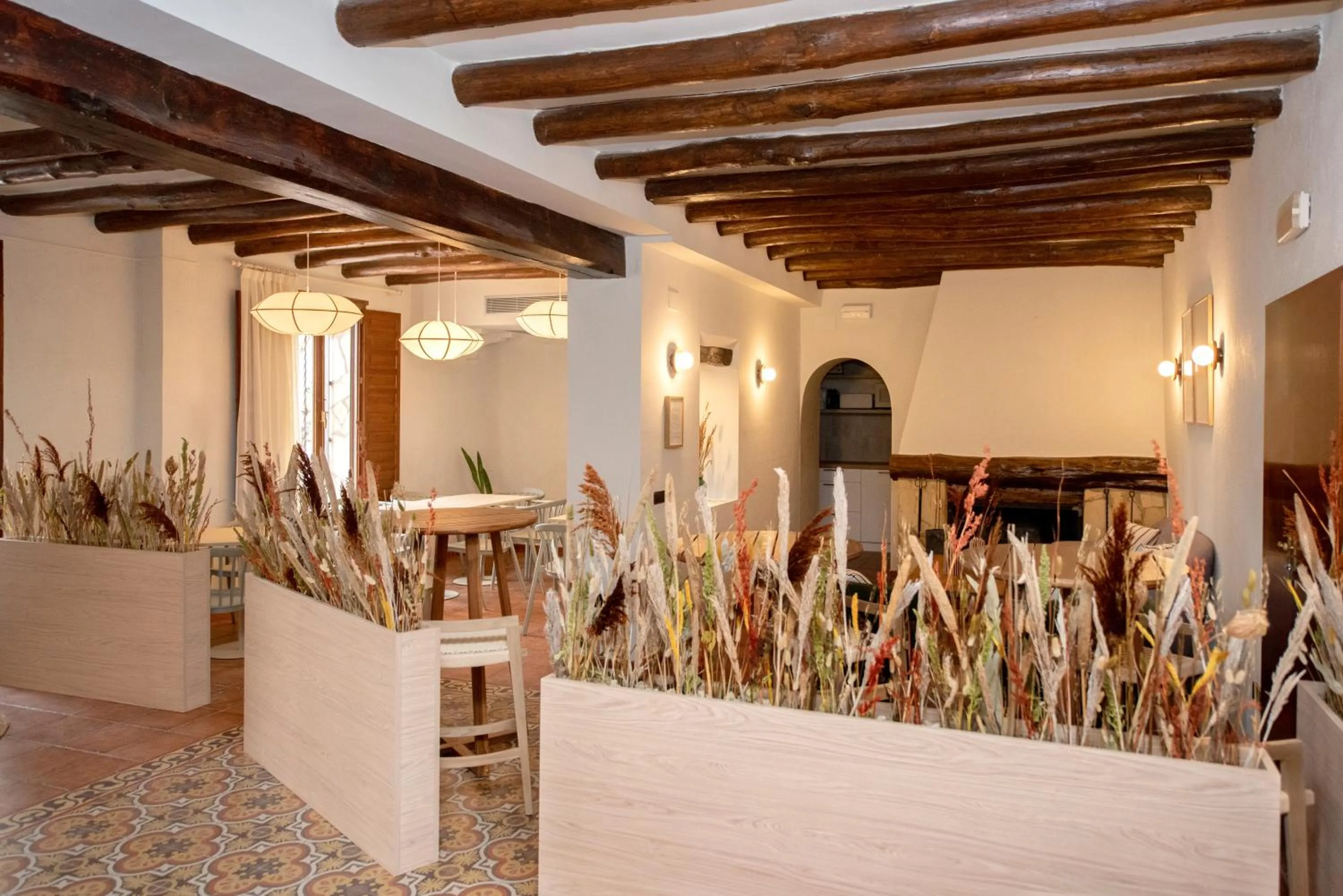 Lobby or reception in Hotel Caseta Nova