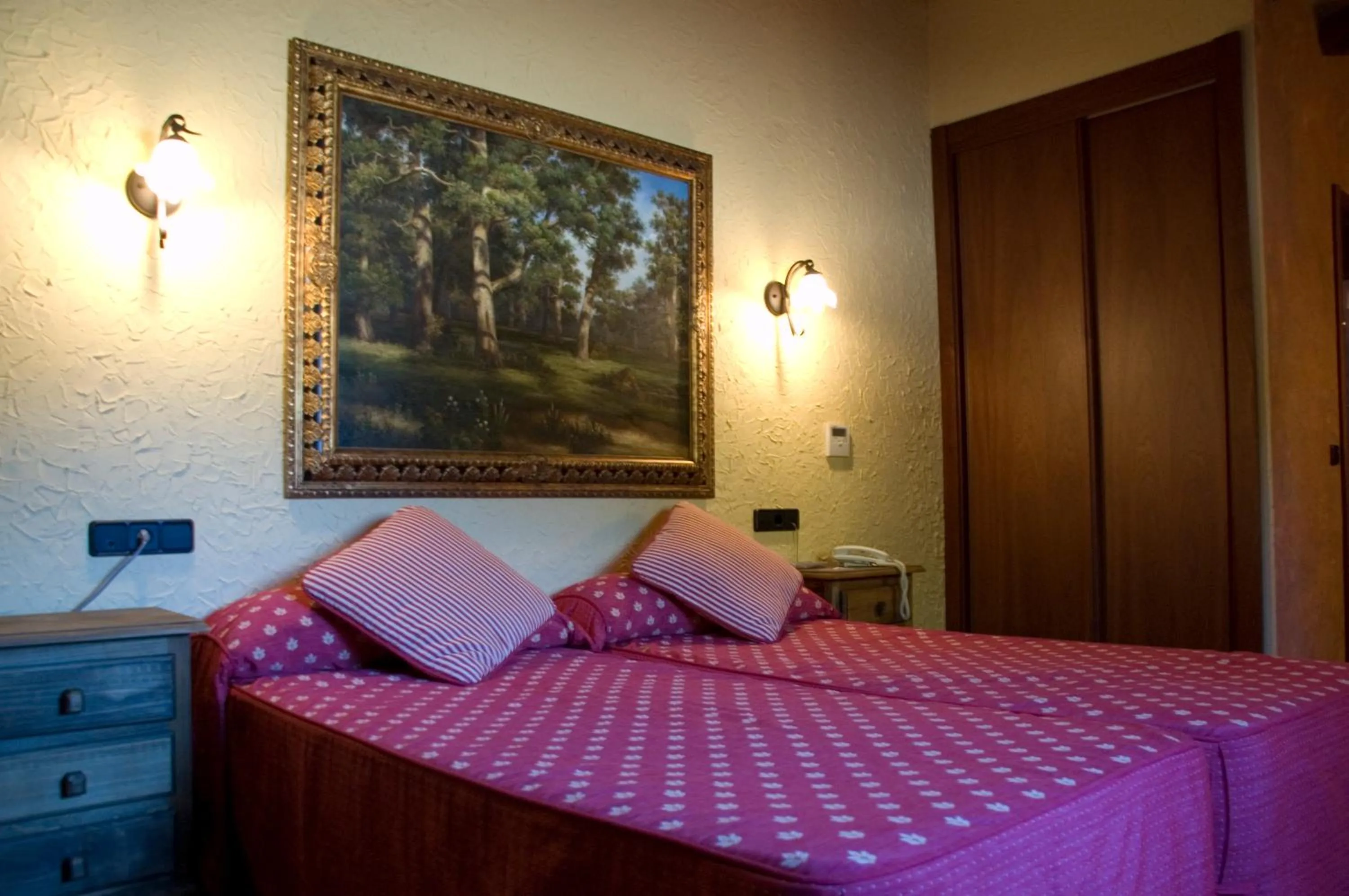 Bed in Hotel Caseta Nova