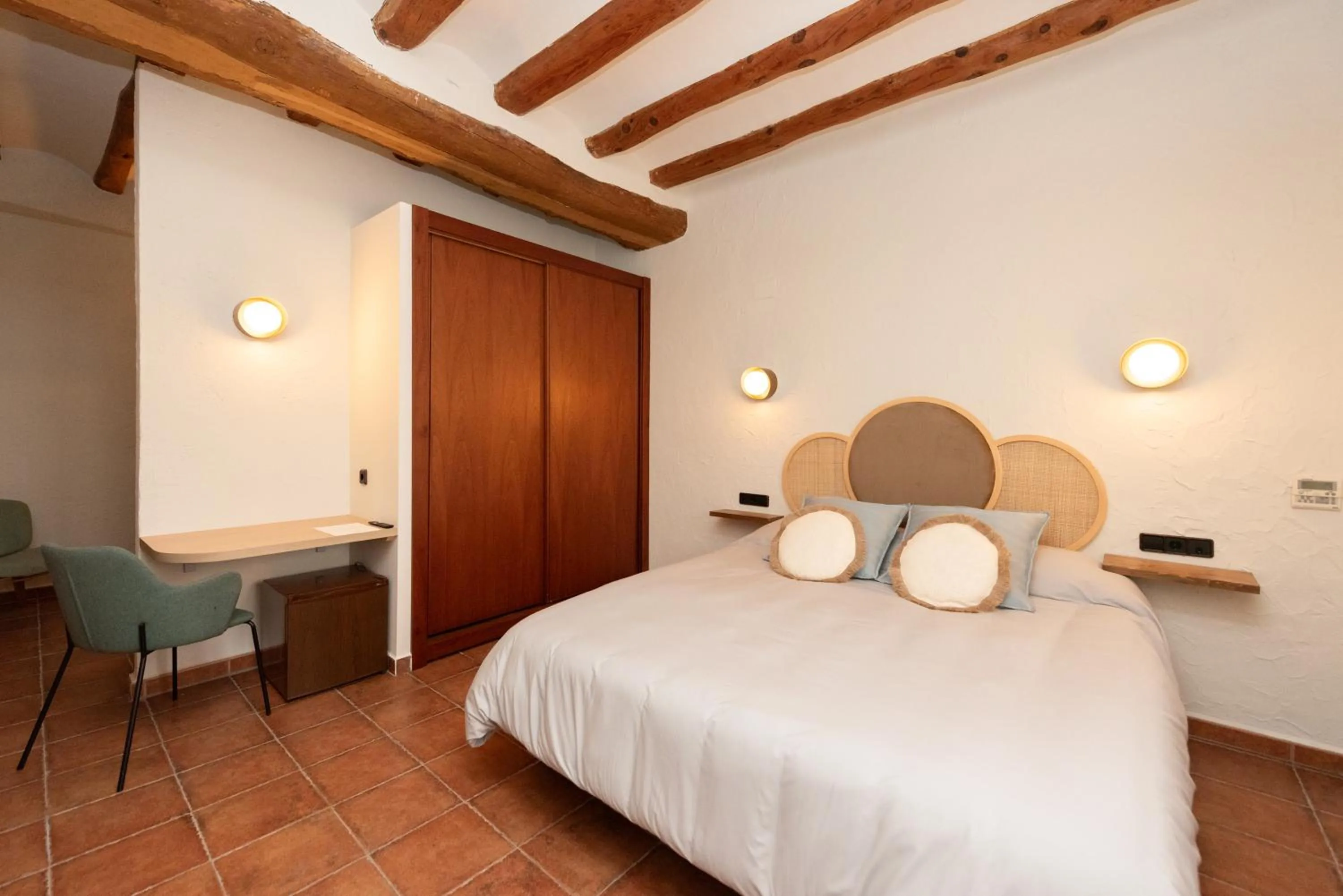 Bed in Hotel Caseta Nova