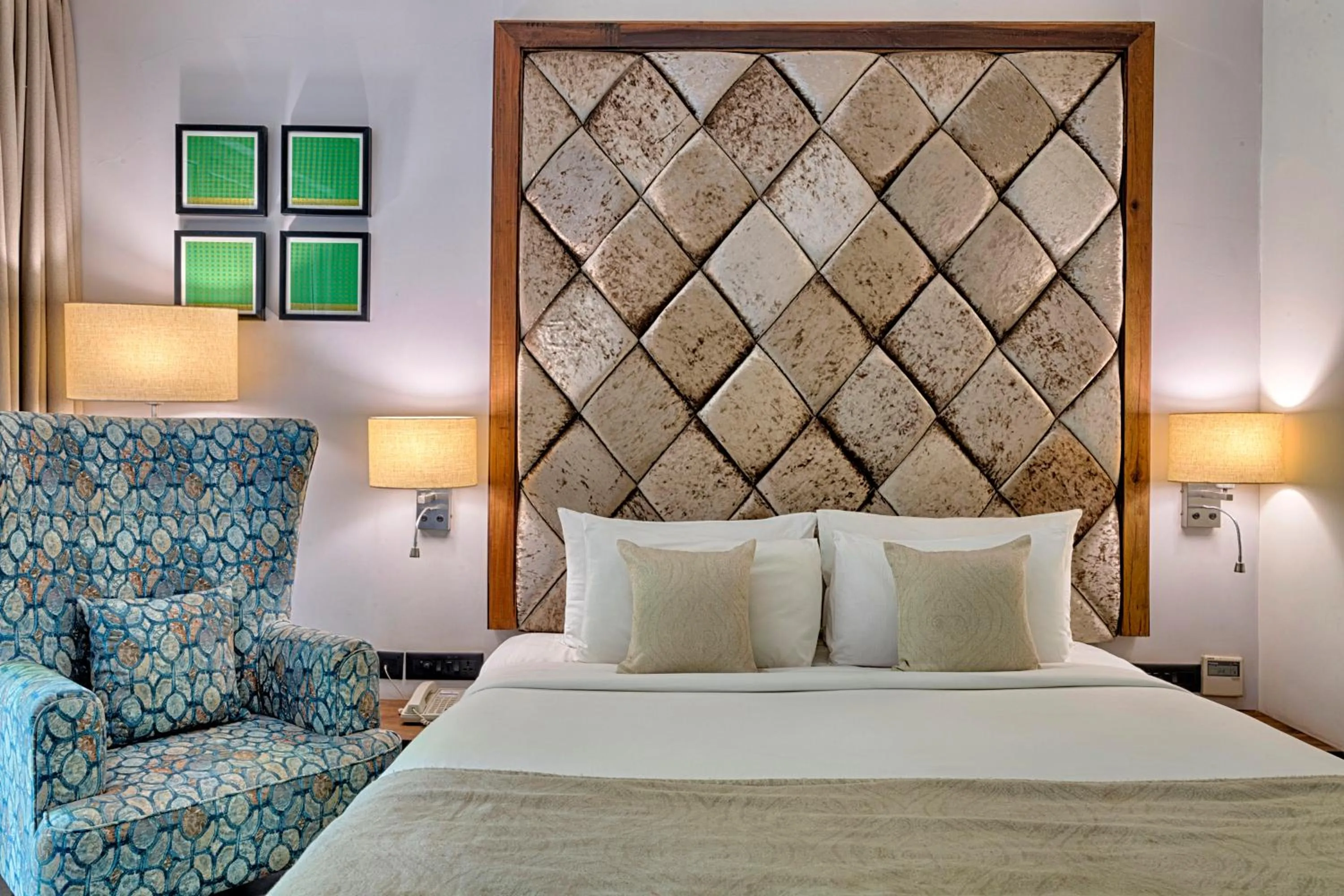 Bed in Riva Beach Resort