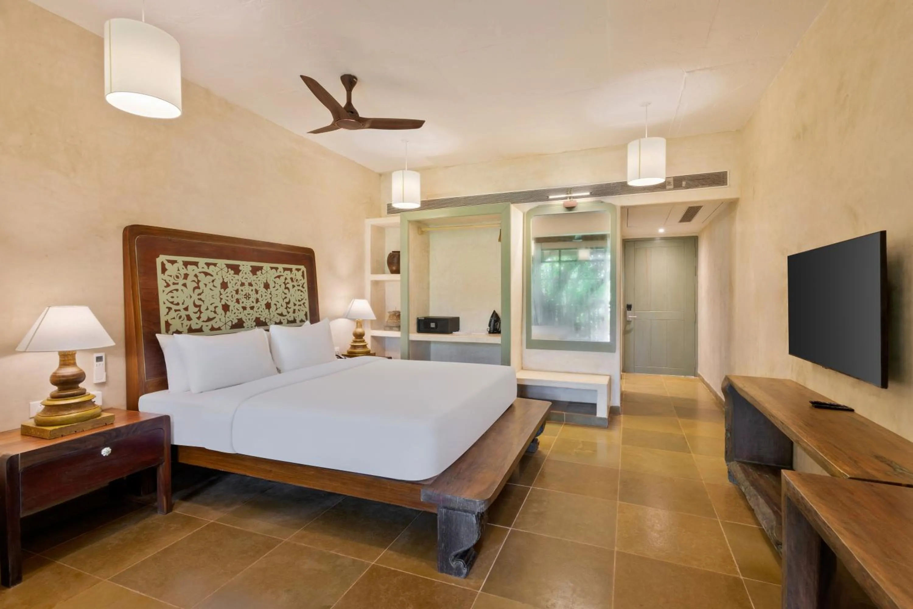 Bed in Riva Beach Resort