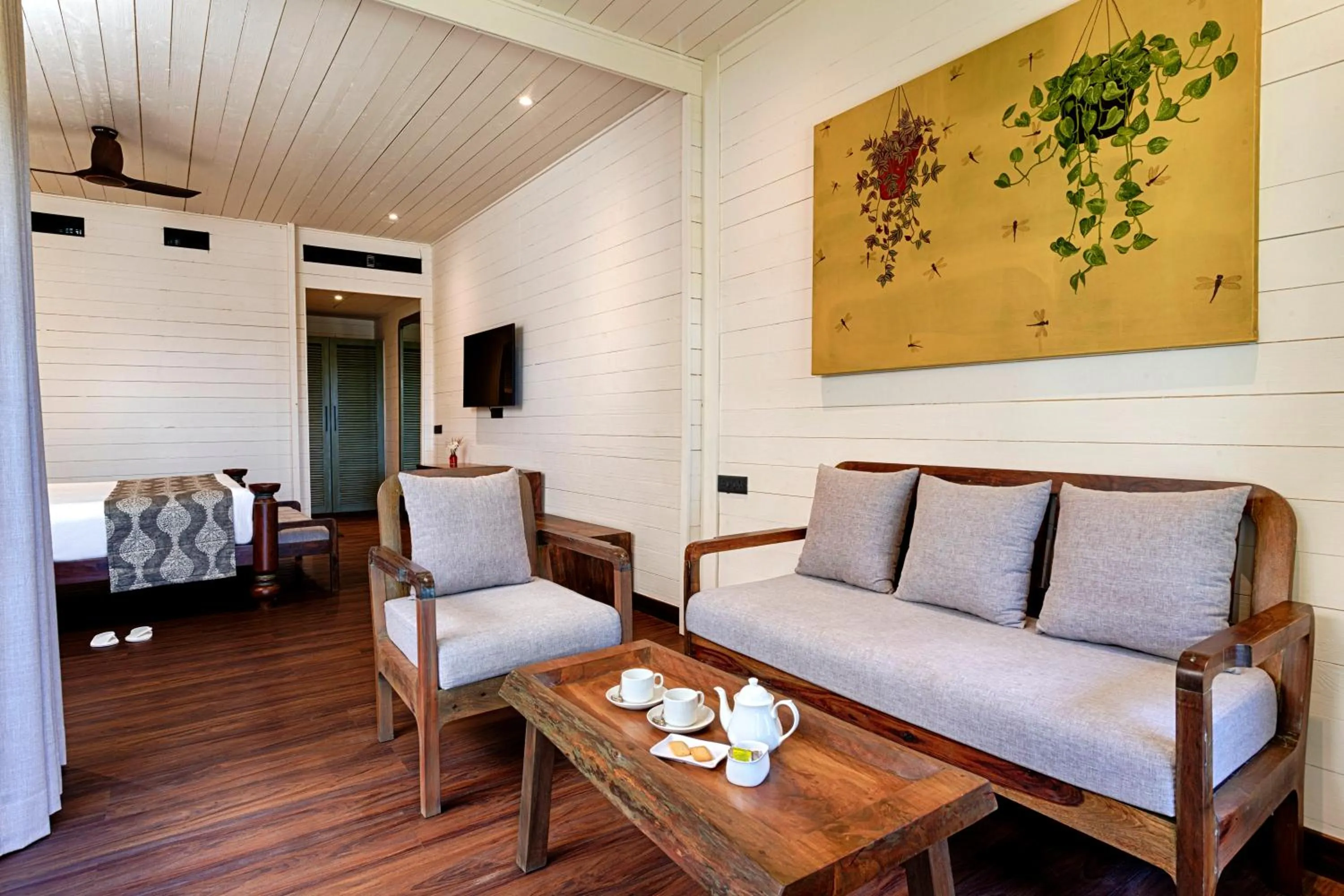 Seating area in Riva Beach Resort