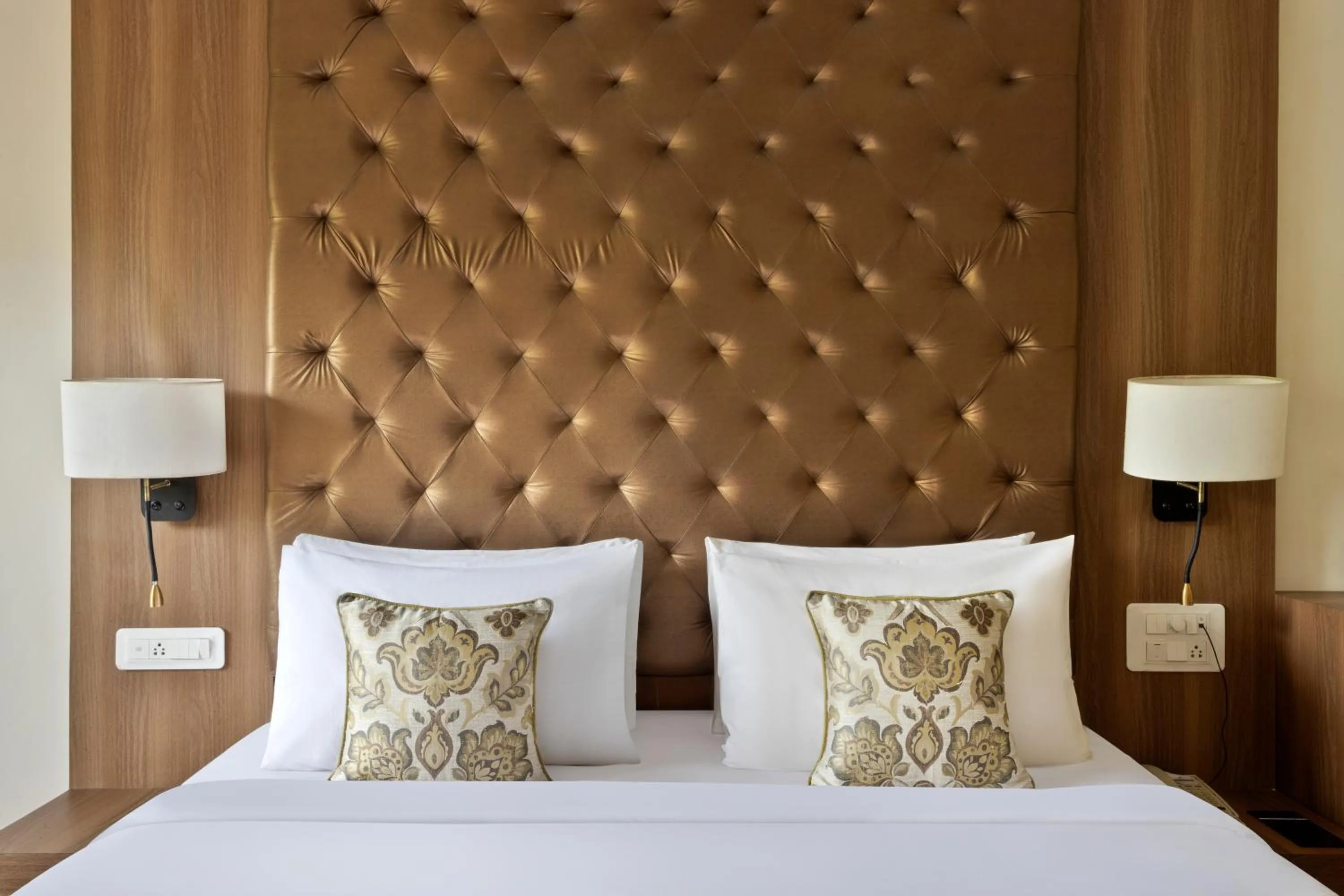 Bed in Riva Beach Resort