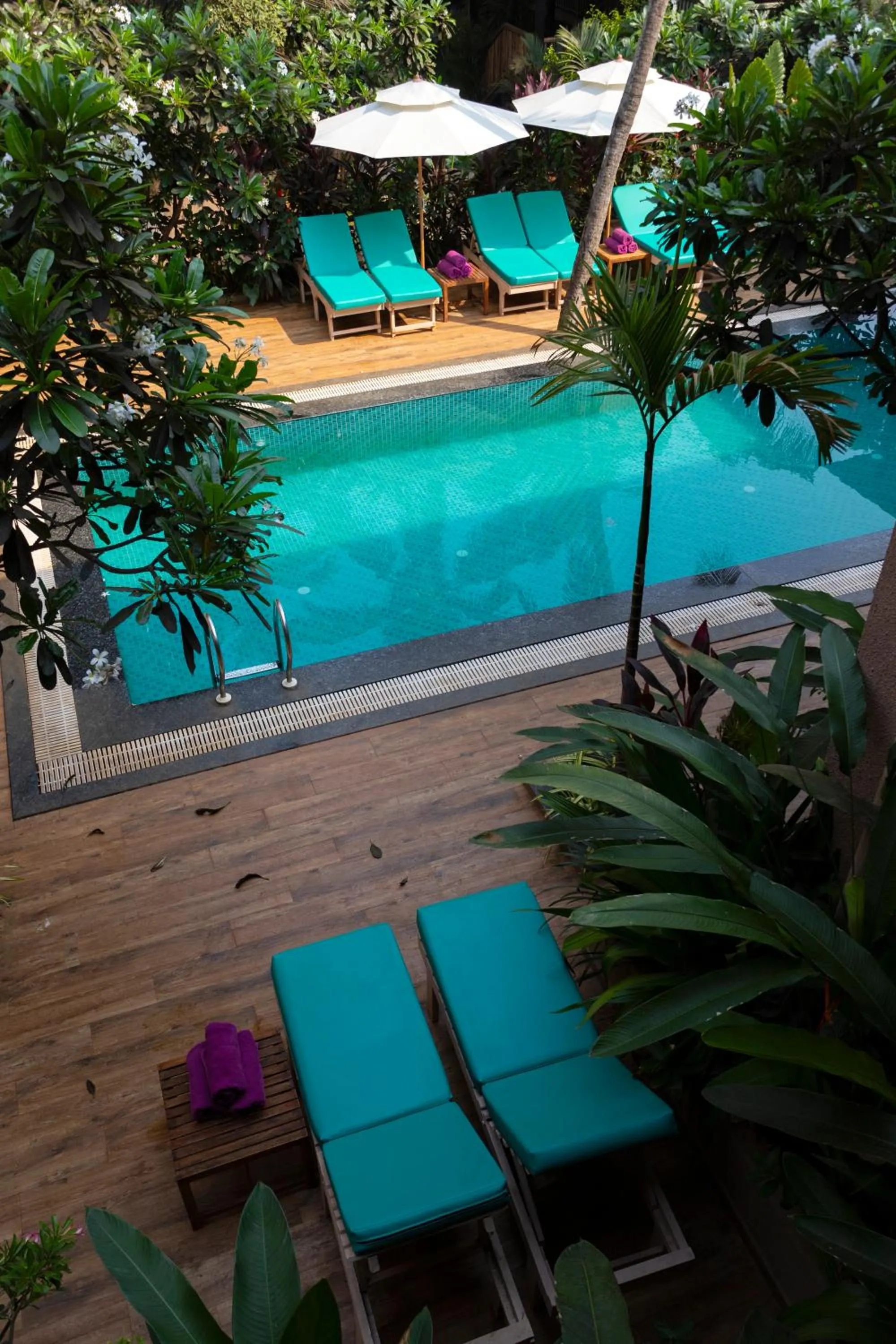 Pool view in Riva Beach Resort