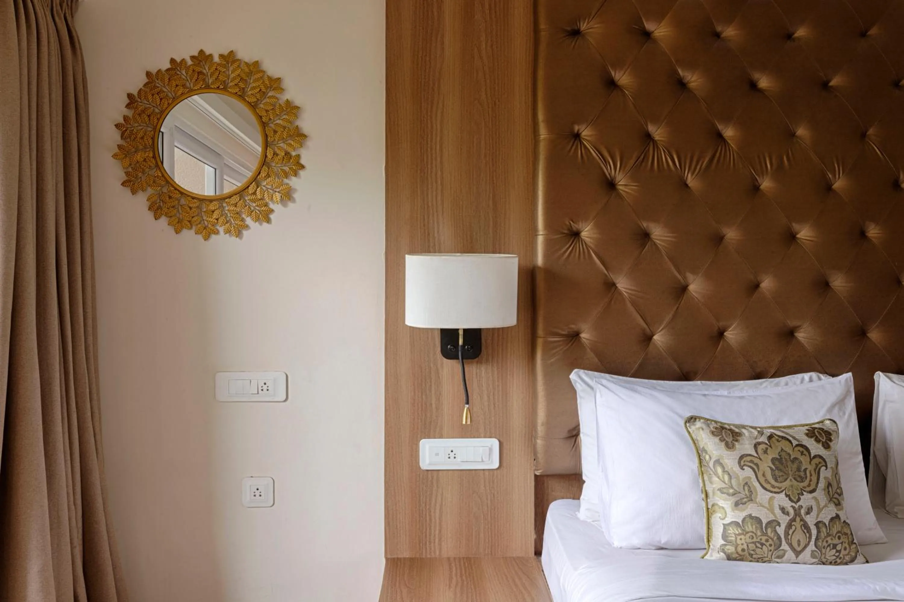 Bed in Riva Beach Resort