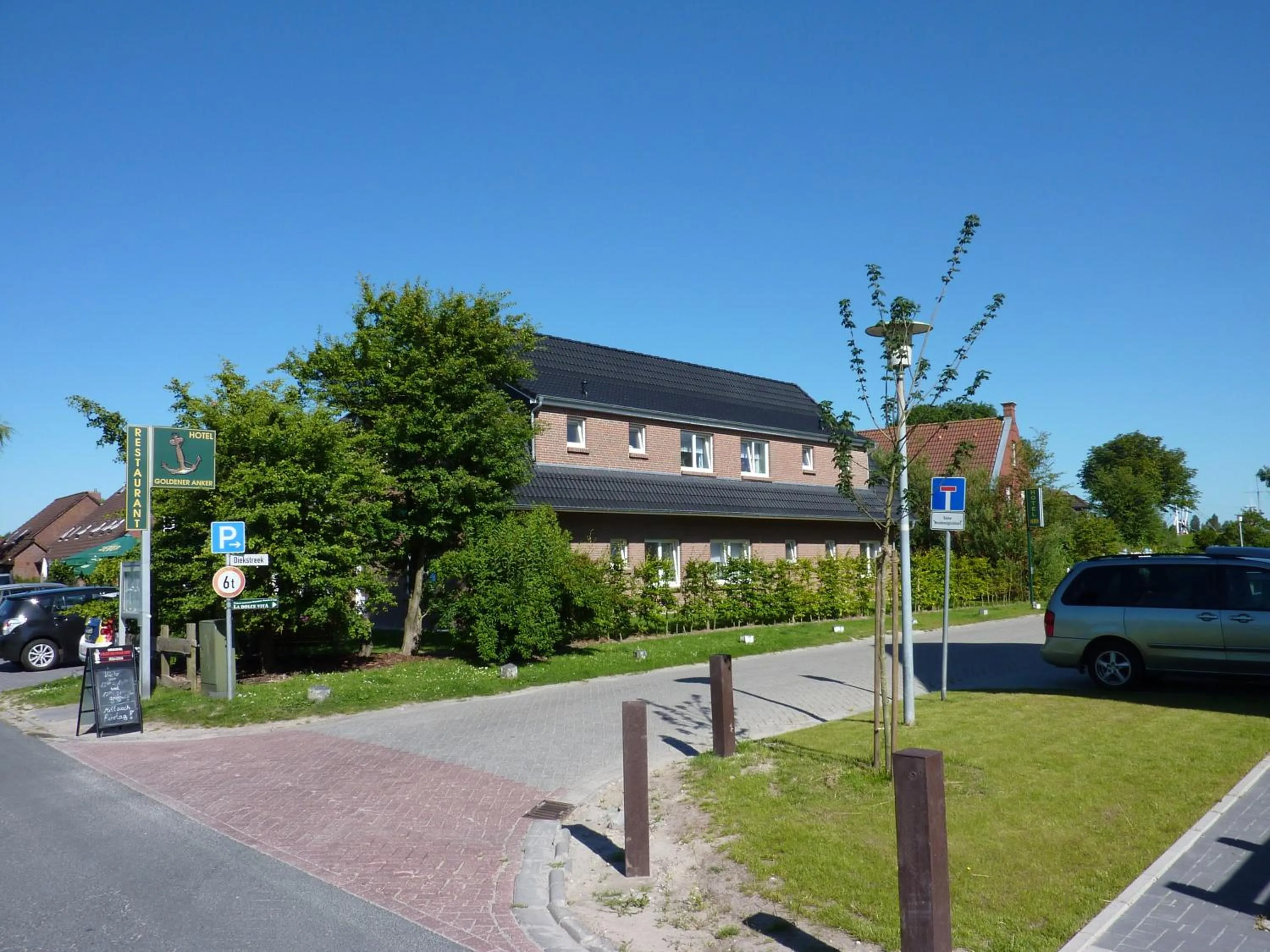 Property building in Hotel Garni Goldener Anker