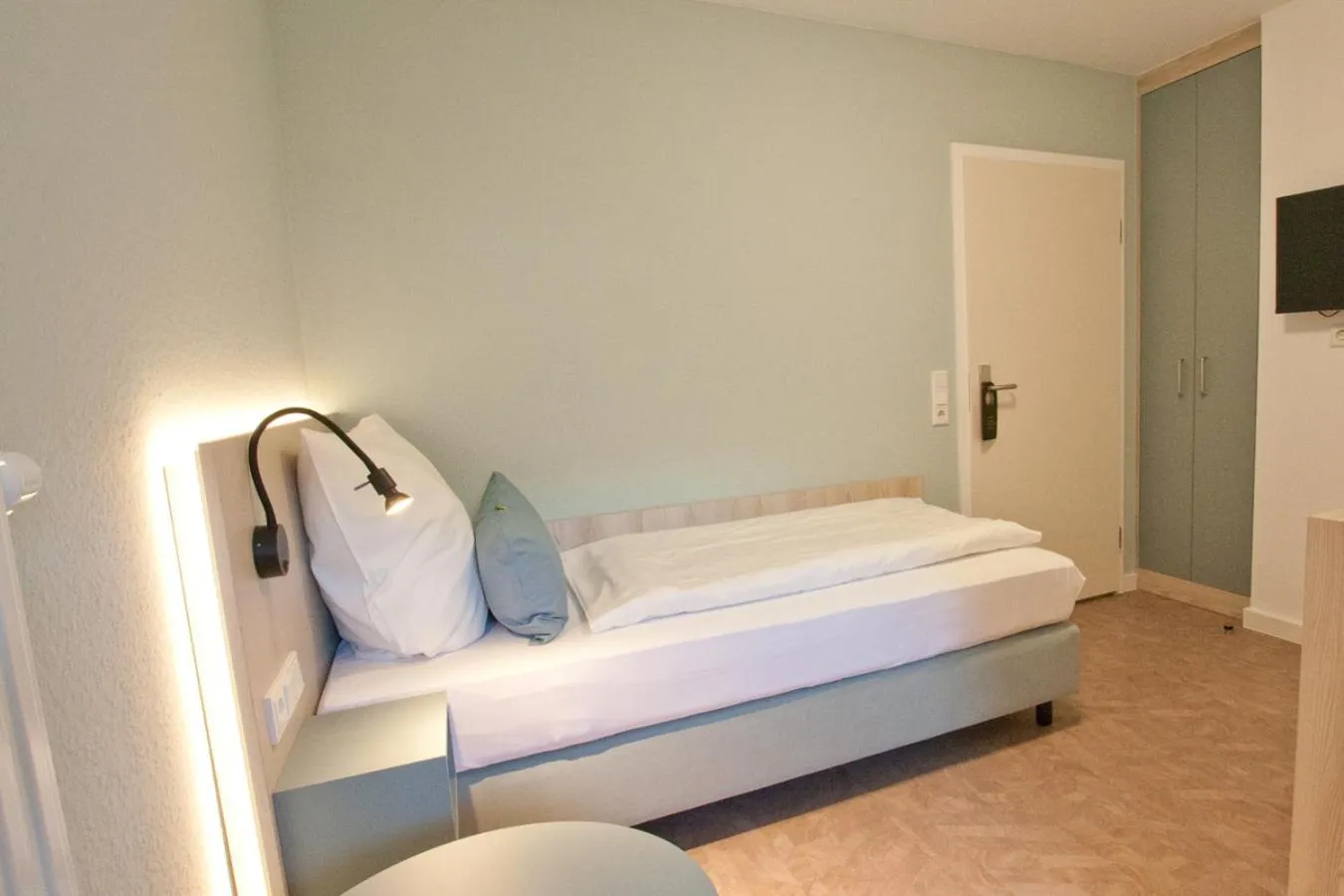 Bed in Hotel Garni Goldener Anker