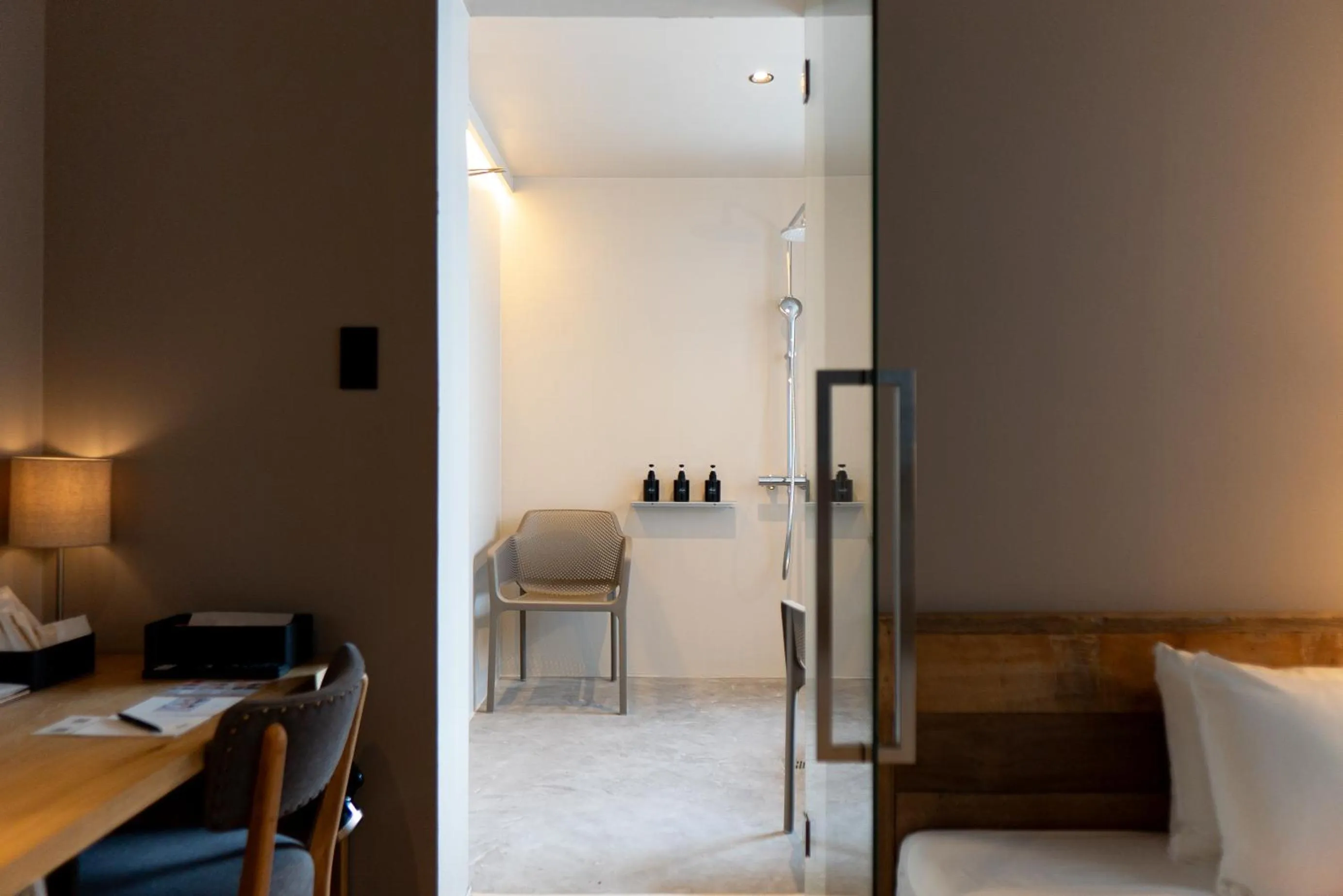 Photo of the whole room, Bed in Hotel Mei Fukuoka Tenjin