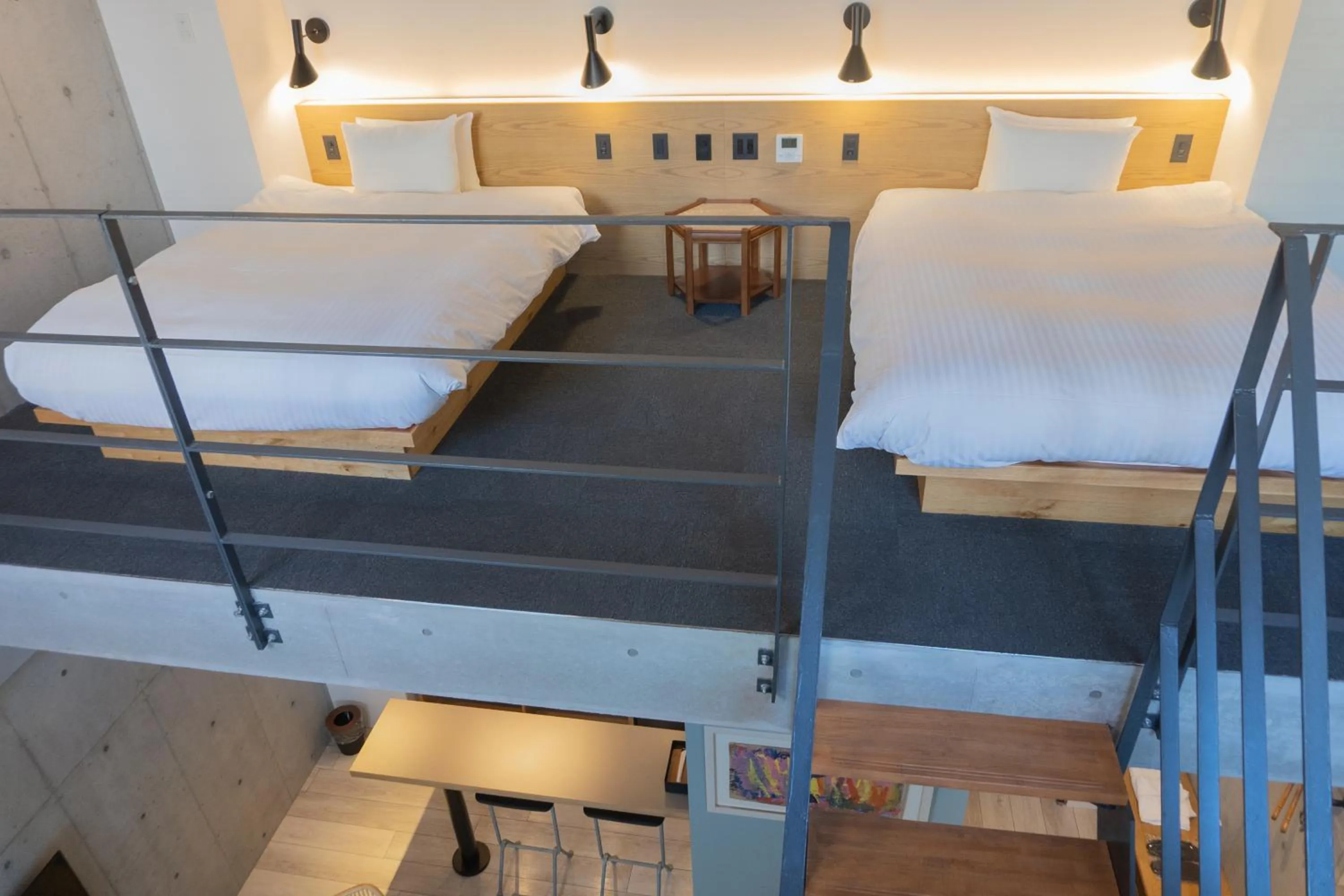 Bed in Hotel Mei Fukuoka Tenjin