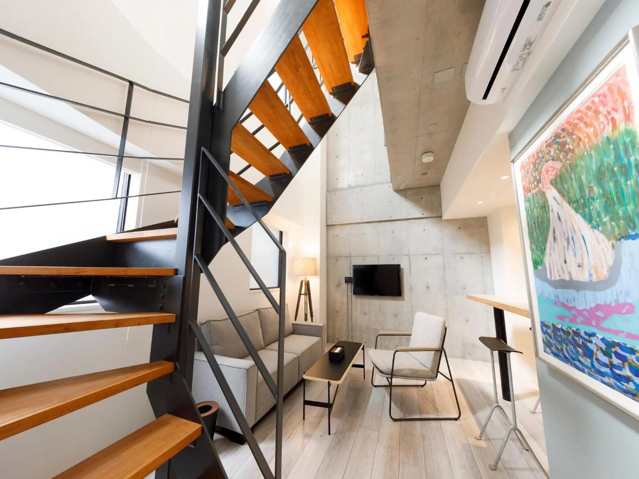 Living room in Hotel Mei Fukuoka Tenjin