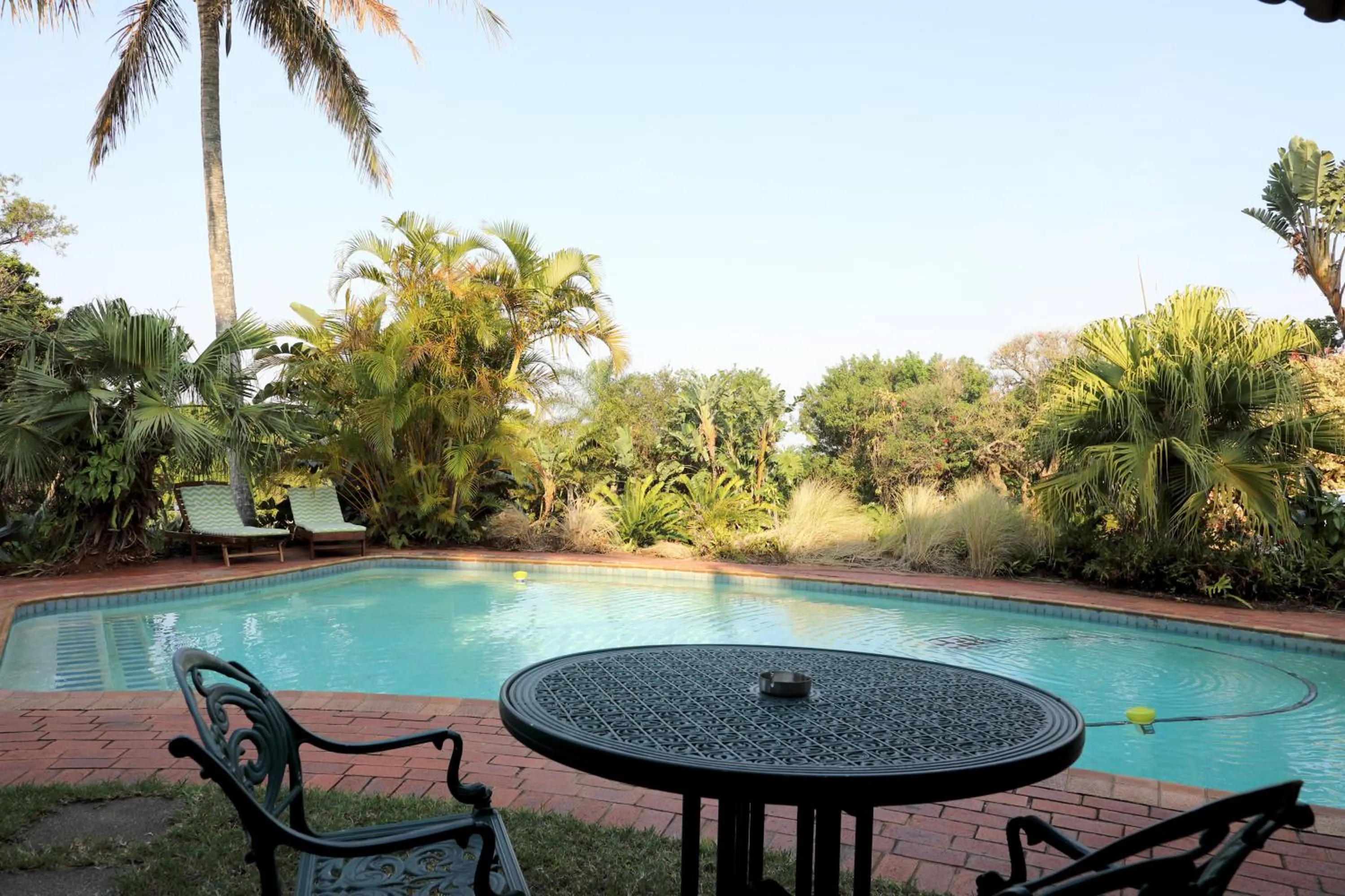 Pool view in Kingston Place Guesthouse