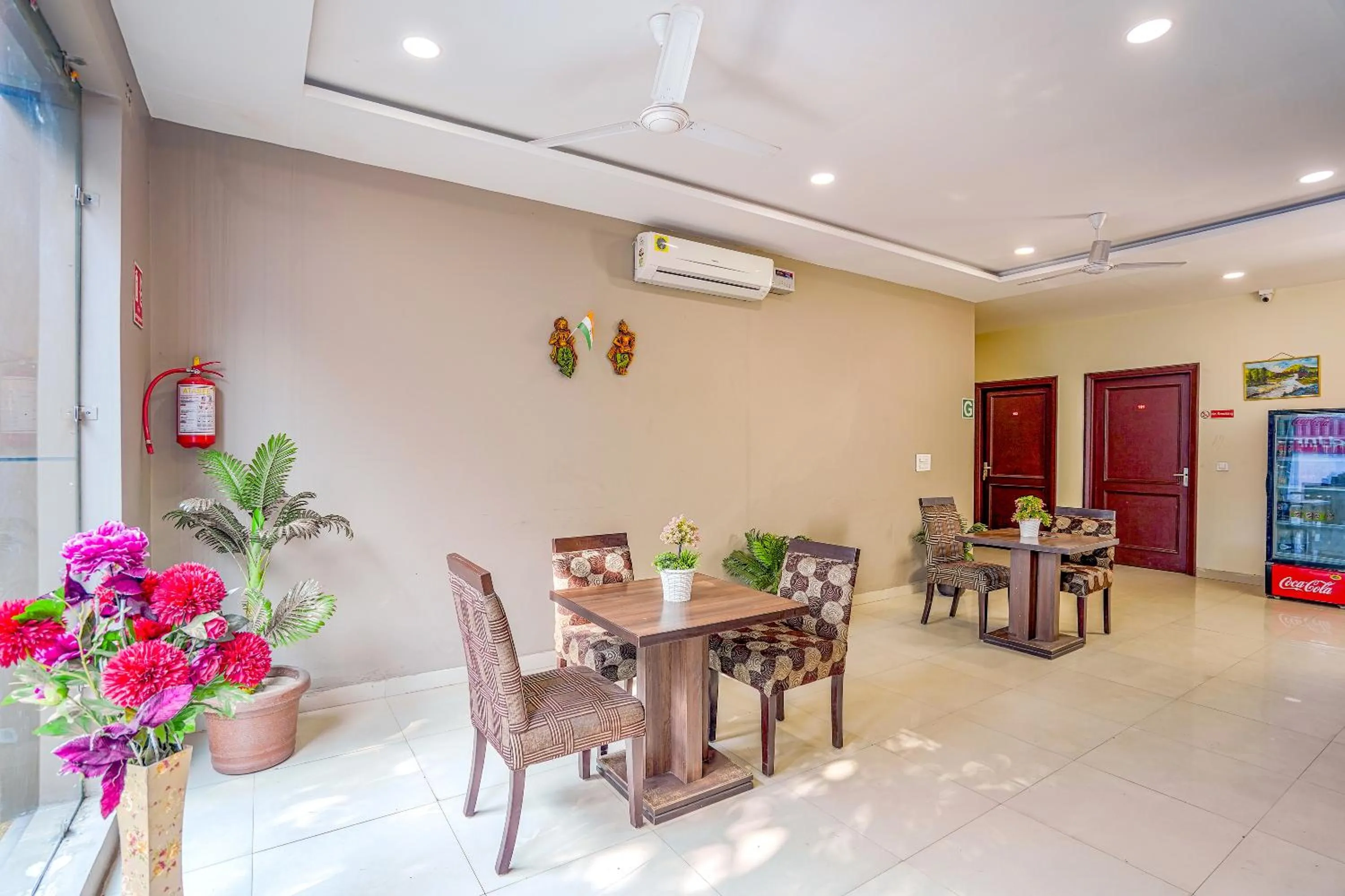Dining area in FabHotel Grand Inn