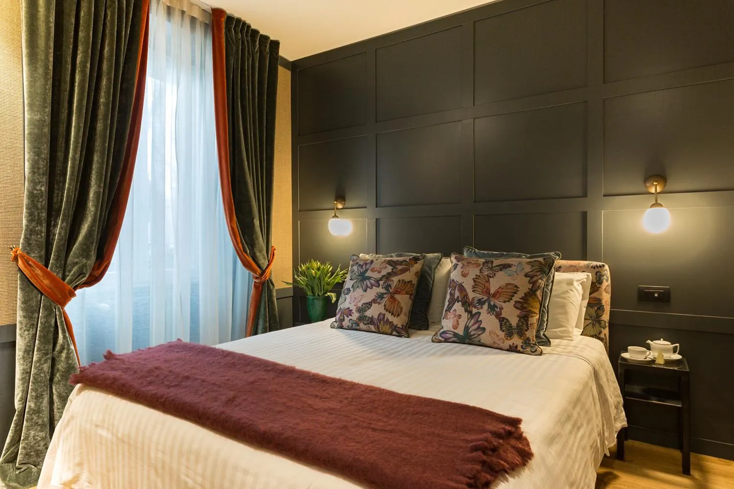 Bed in Living Suites