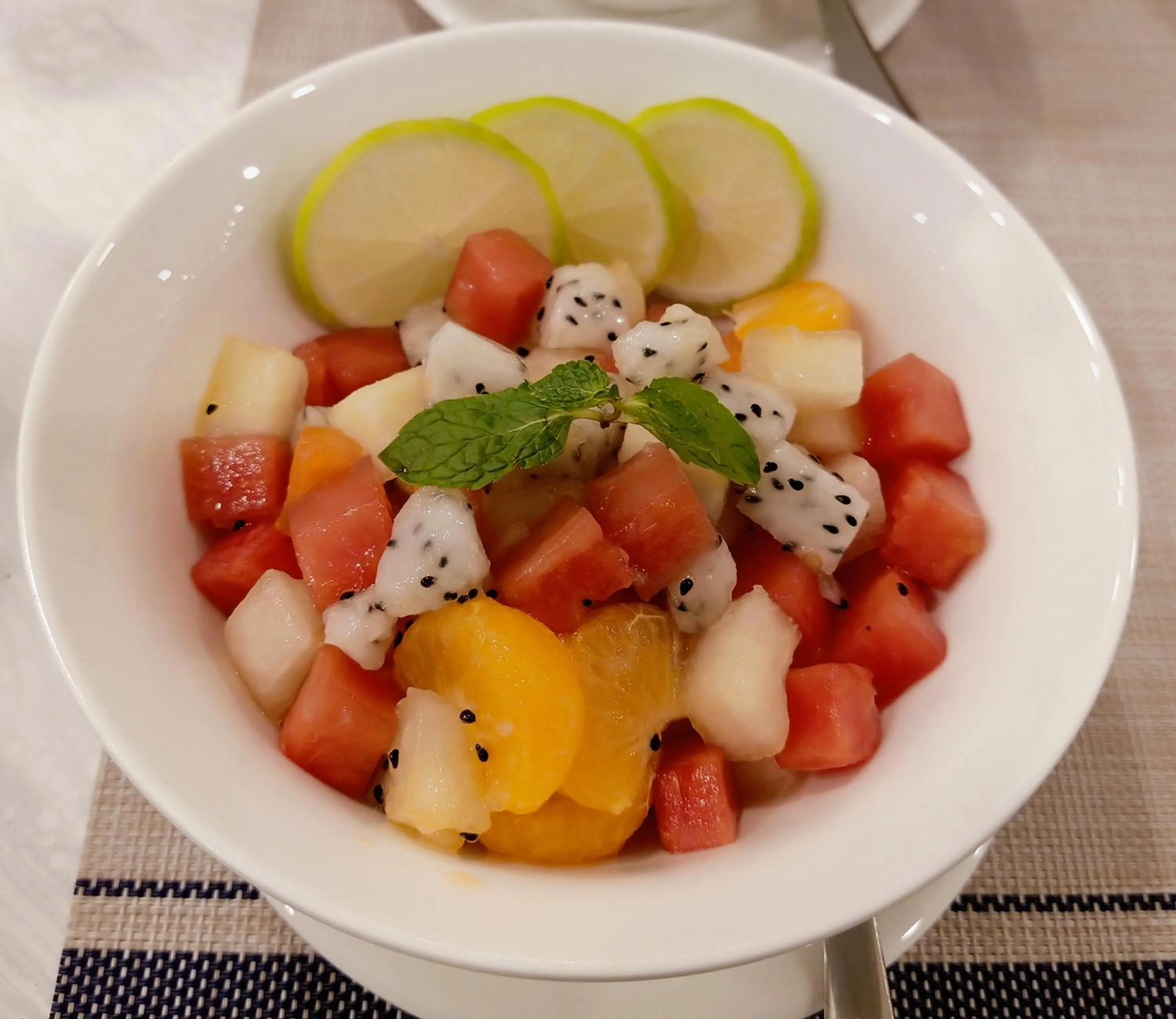 Food in Dragon Phoenix Hotel