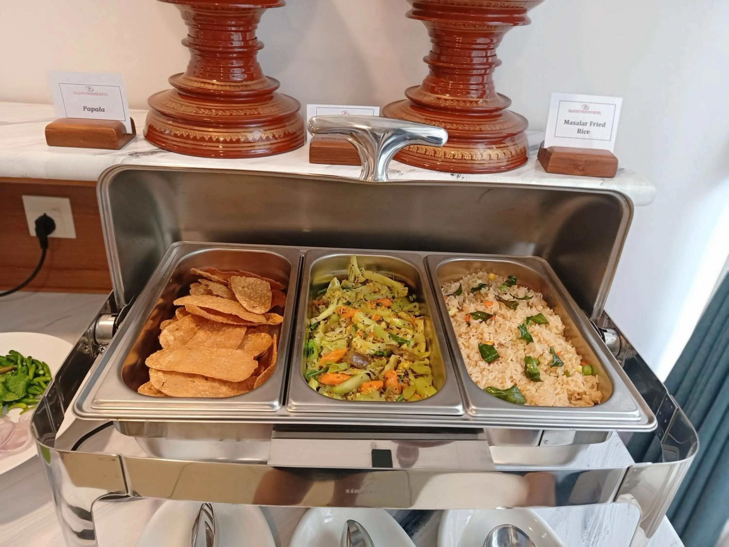 Food in Dragon Phoenix Hotel