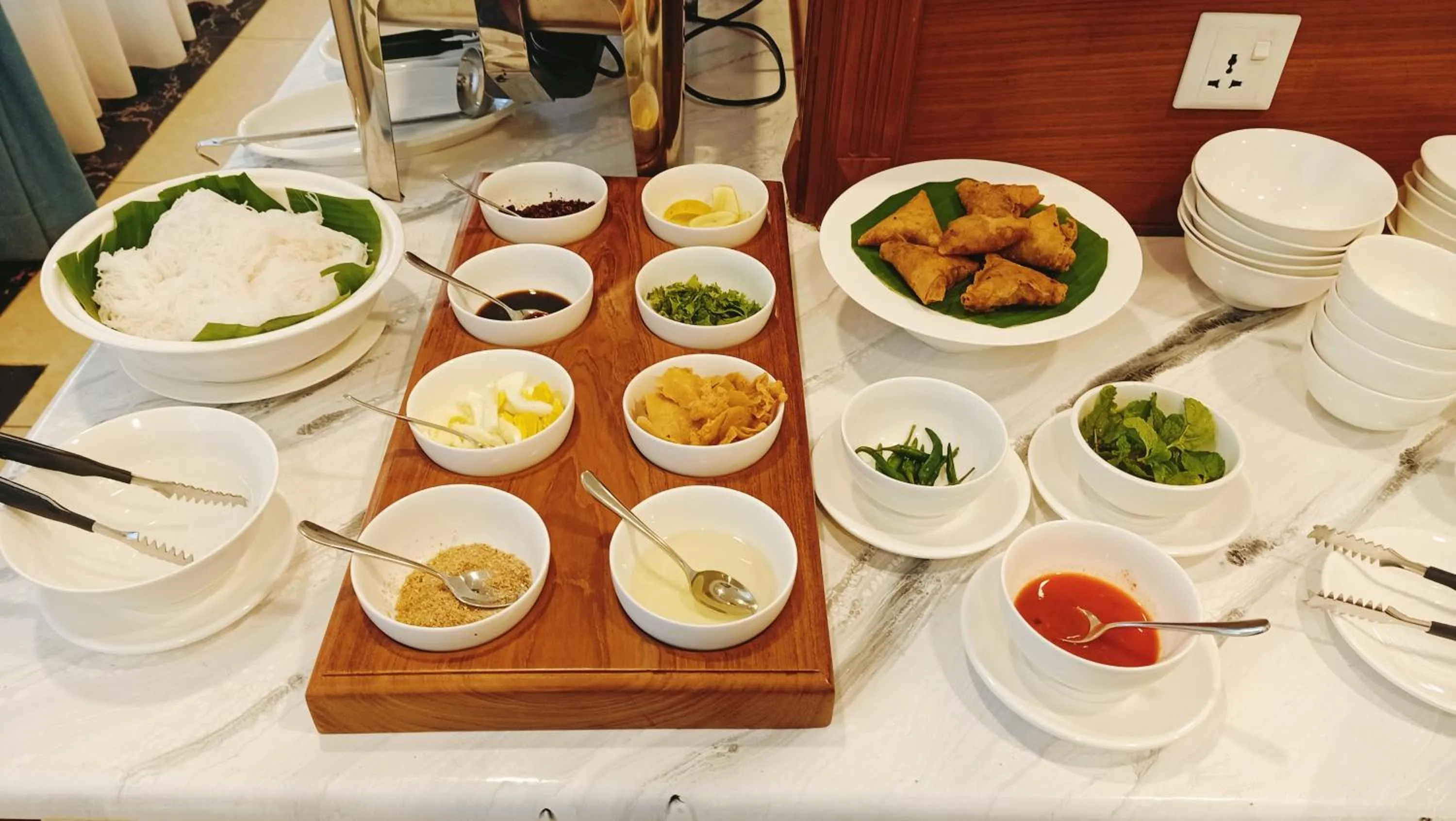 Food in Dragon Phoenix Hotel