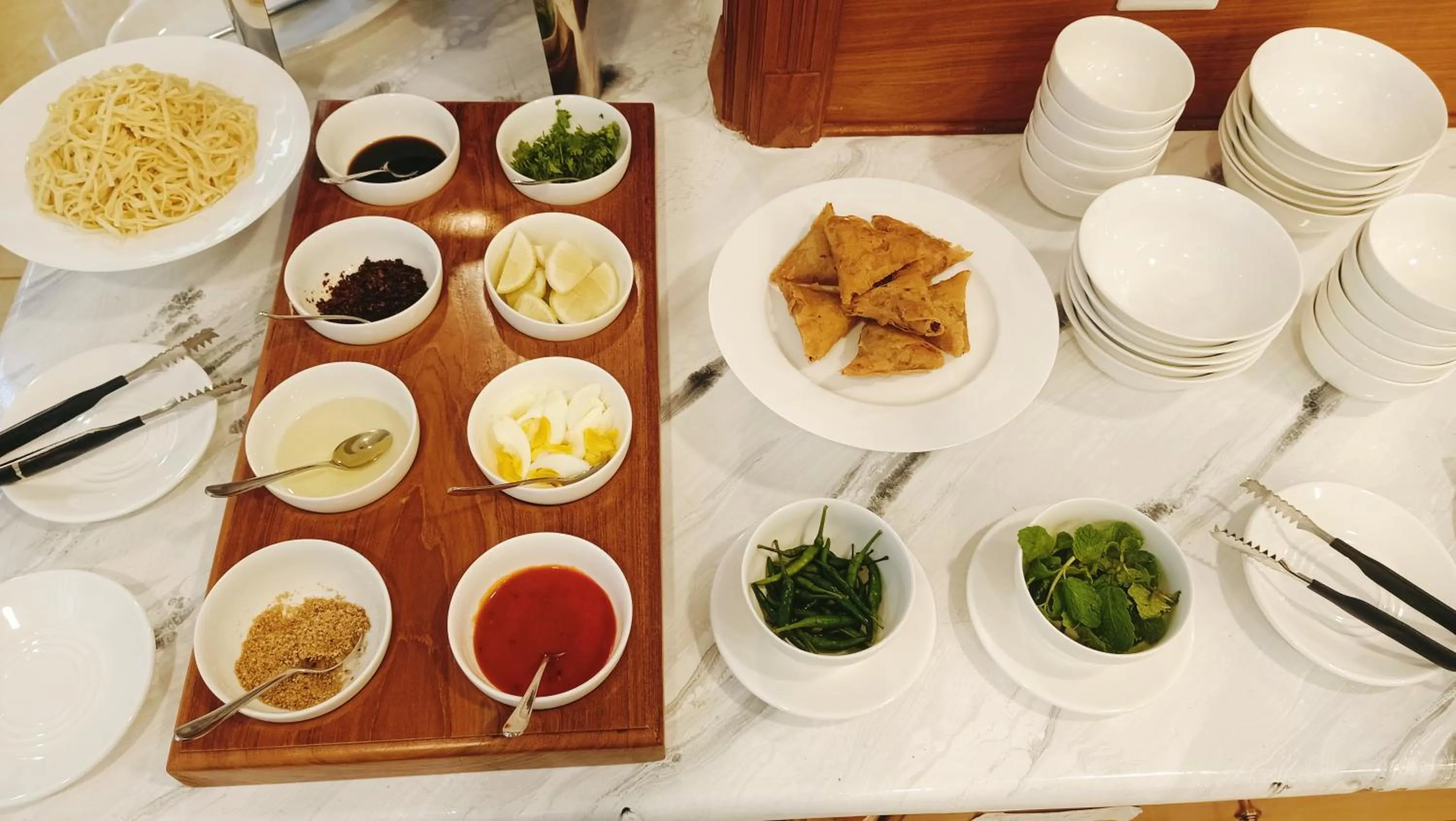 Food in Dragon Phoenix Hotel