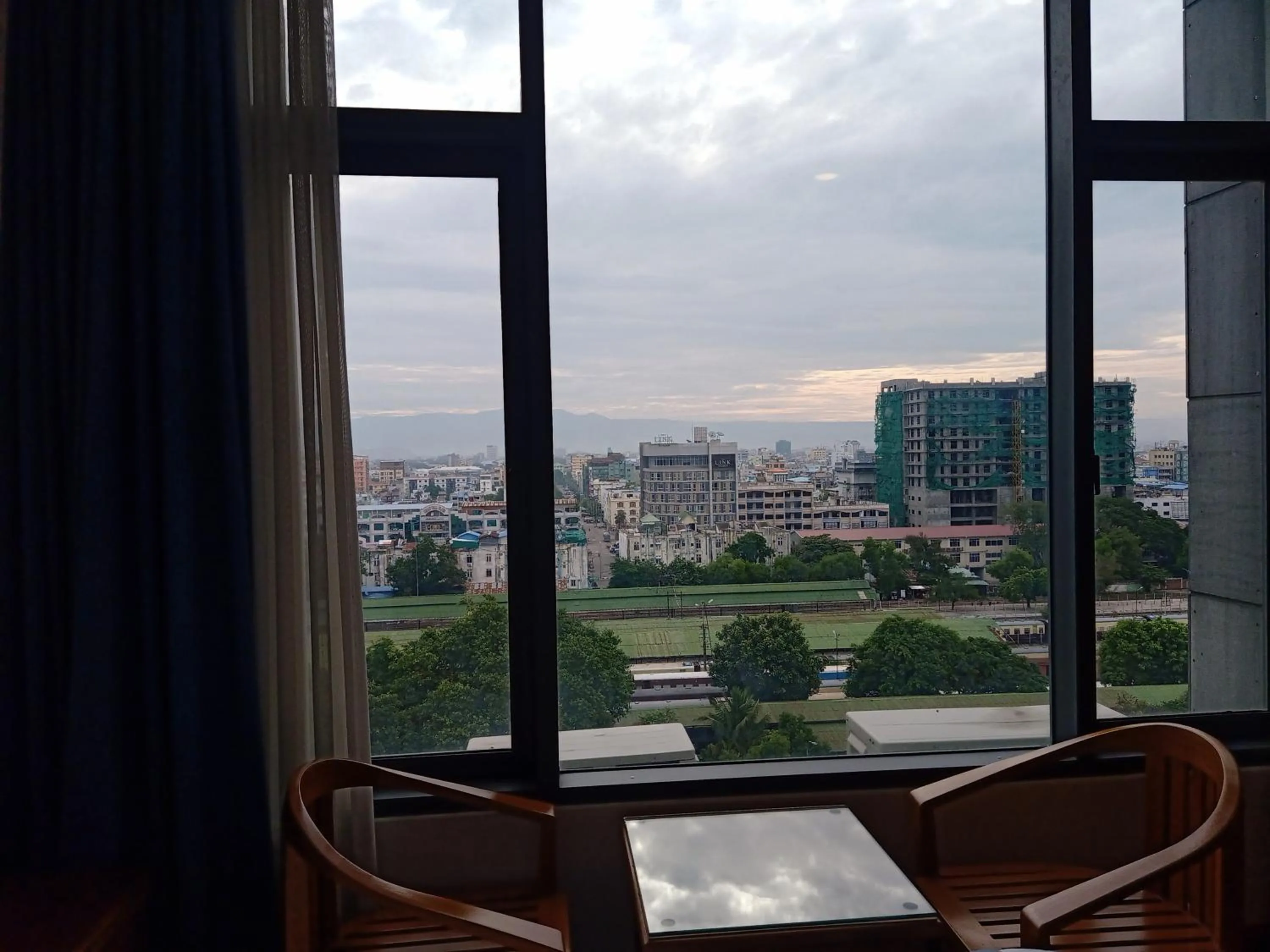 City view in Dragon Phoenix Hotel