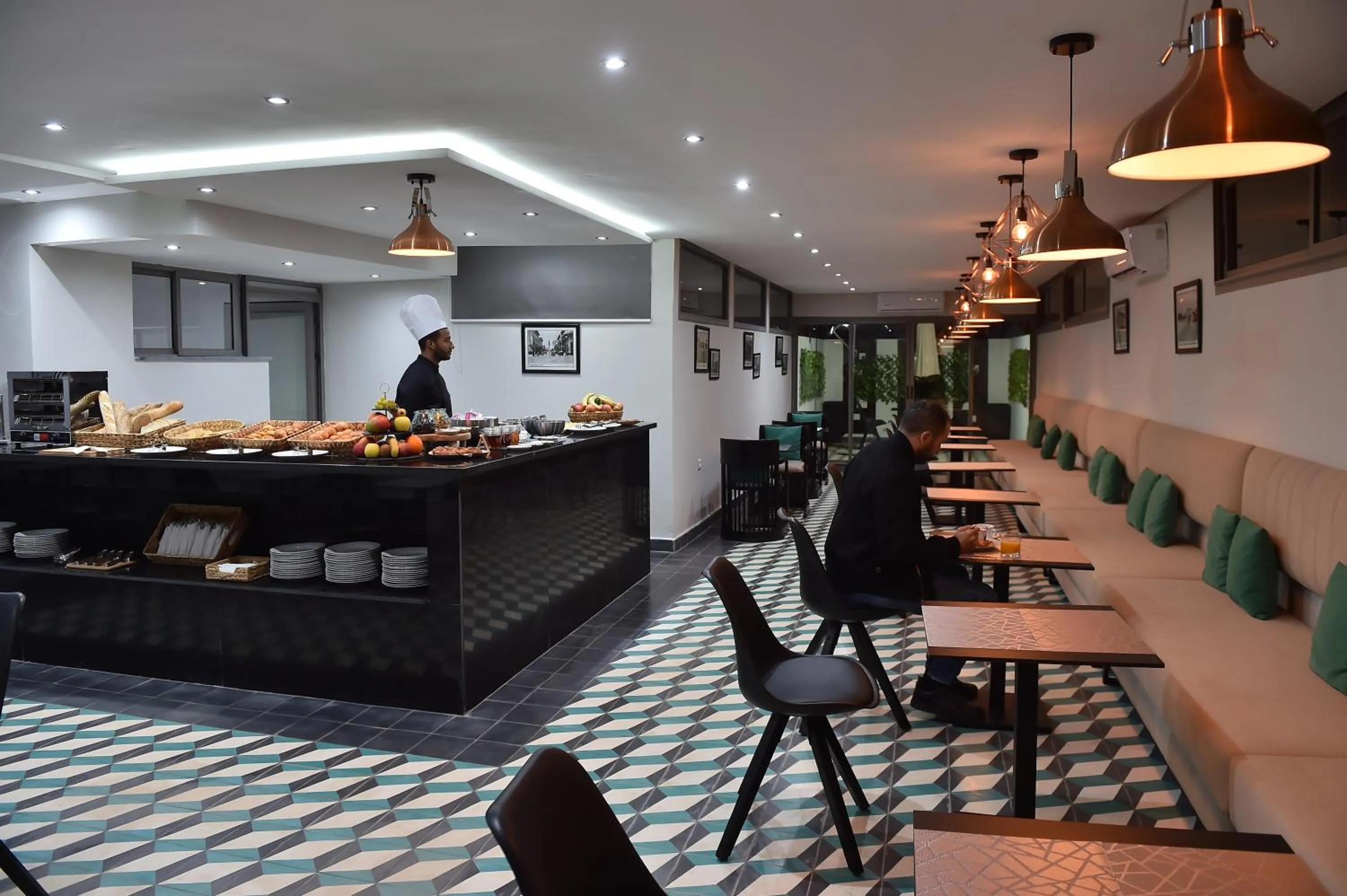 Breakfast in Le Yacht Suites Hotel