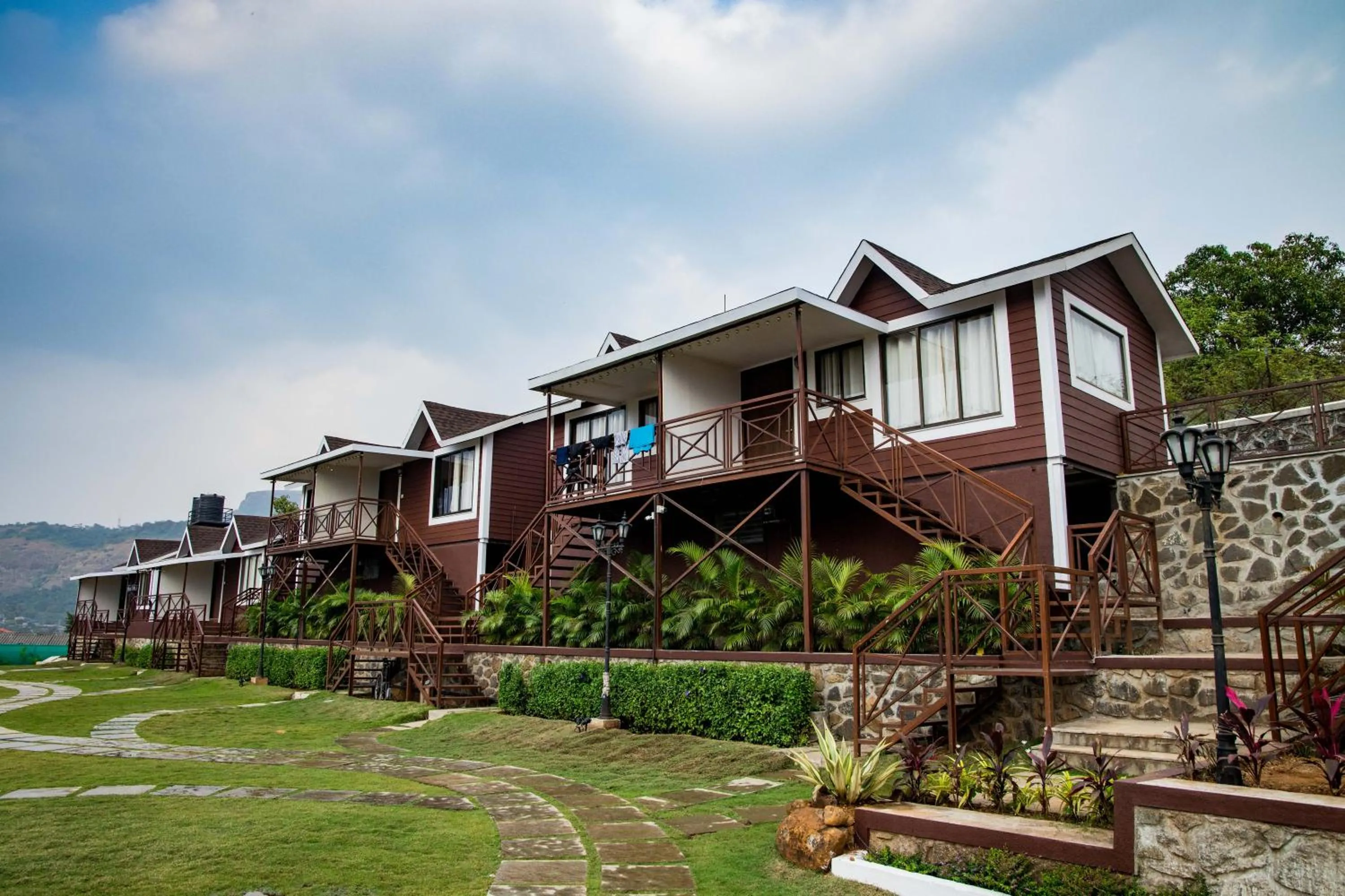 Property building in Green Velvet Resort-Near Pawna Lake