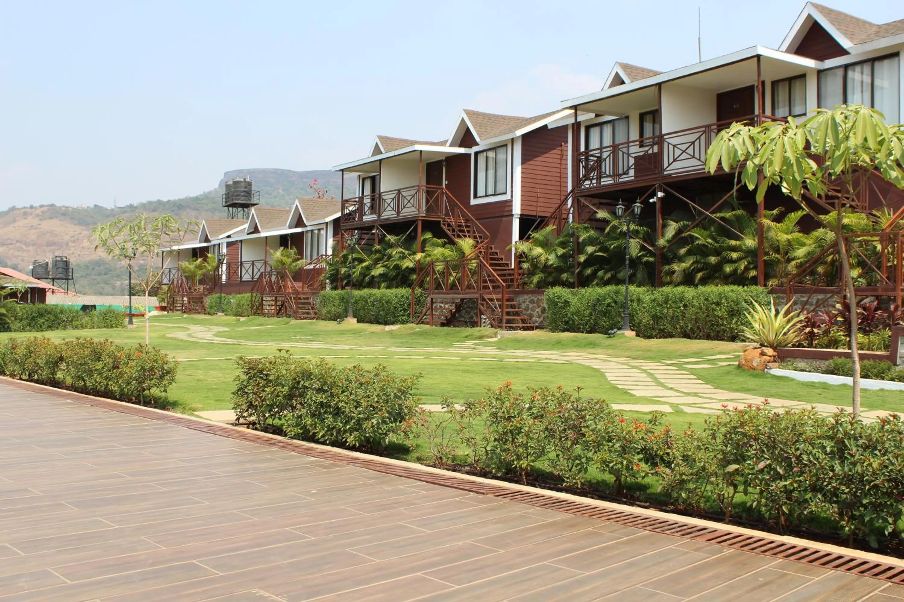 Property building in Green Velvet Resort-Near Pawna Lake