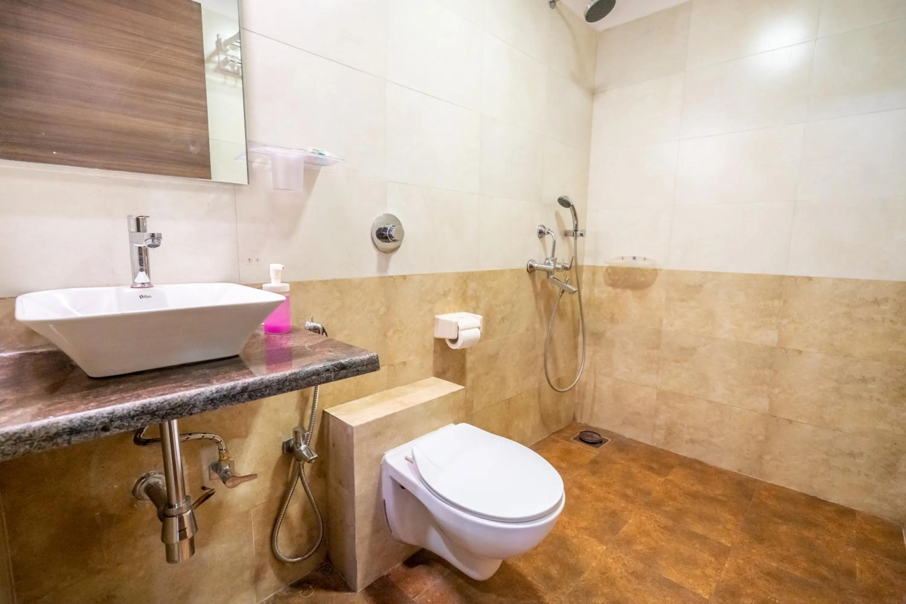 Shower in Green Velvet Resort-Near Pawna Lake