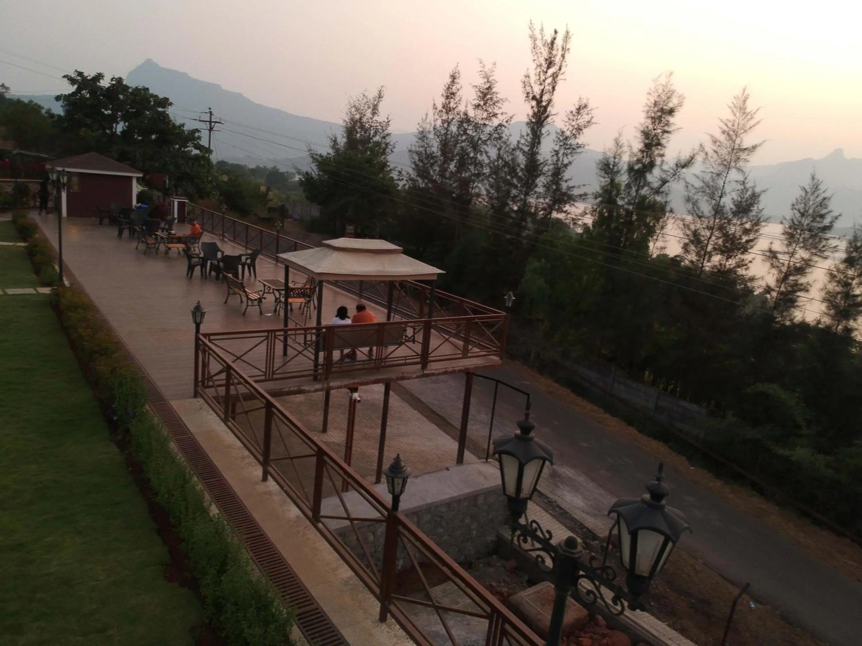 Street view in Green Velvet Resort-Near Pawna Lake