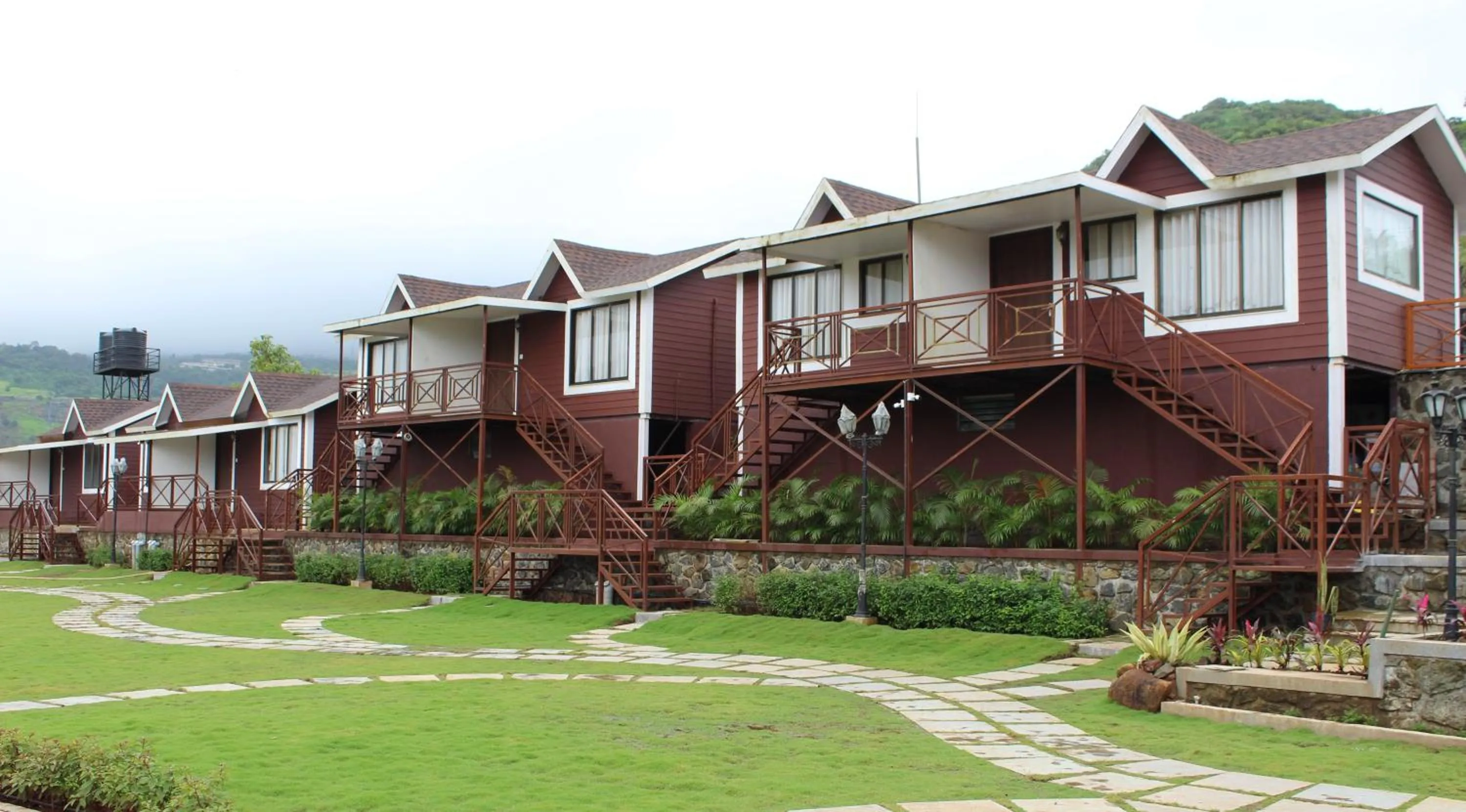 Property building in Green Velvet Resort-Near Pawna Lake