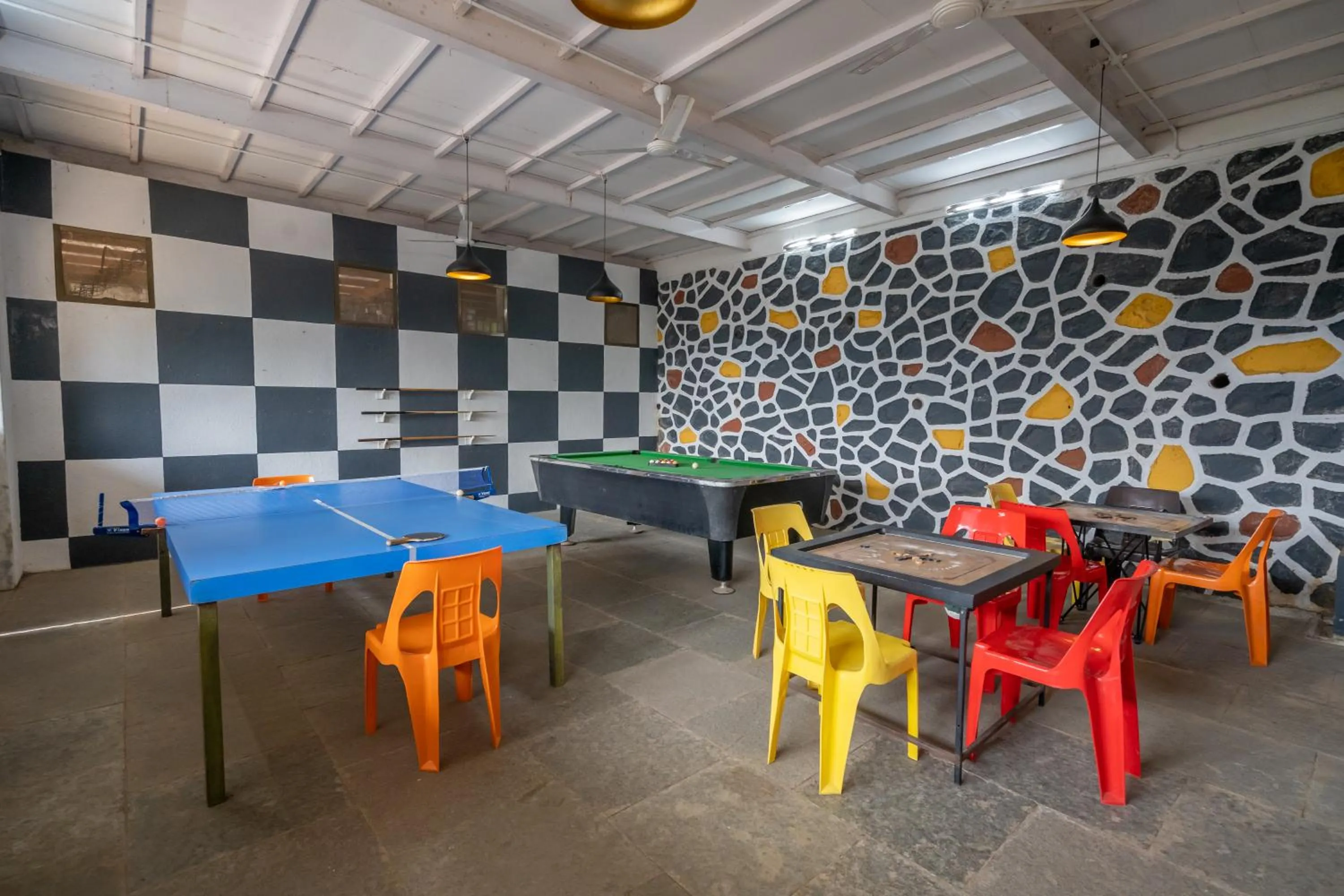 Game Room in Green Velvet Resort-Near Pawna Lake