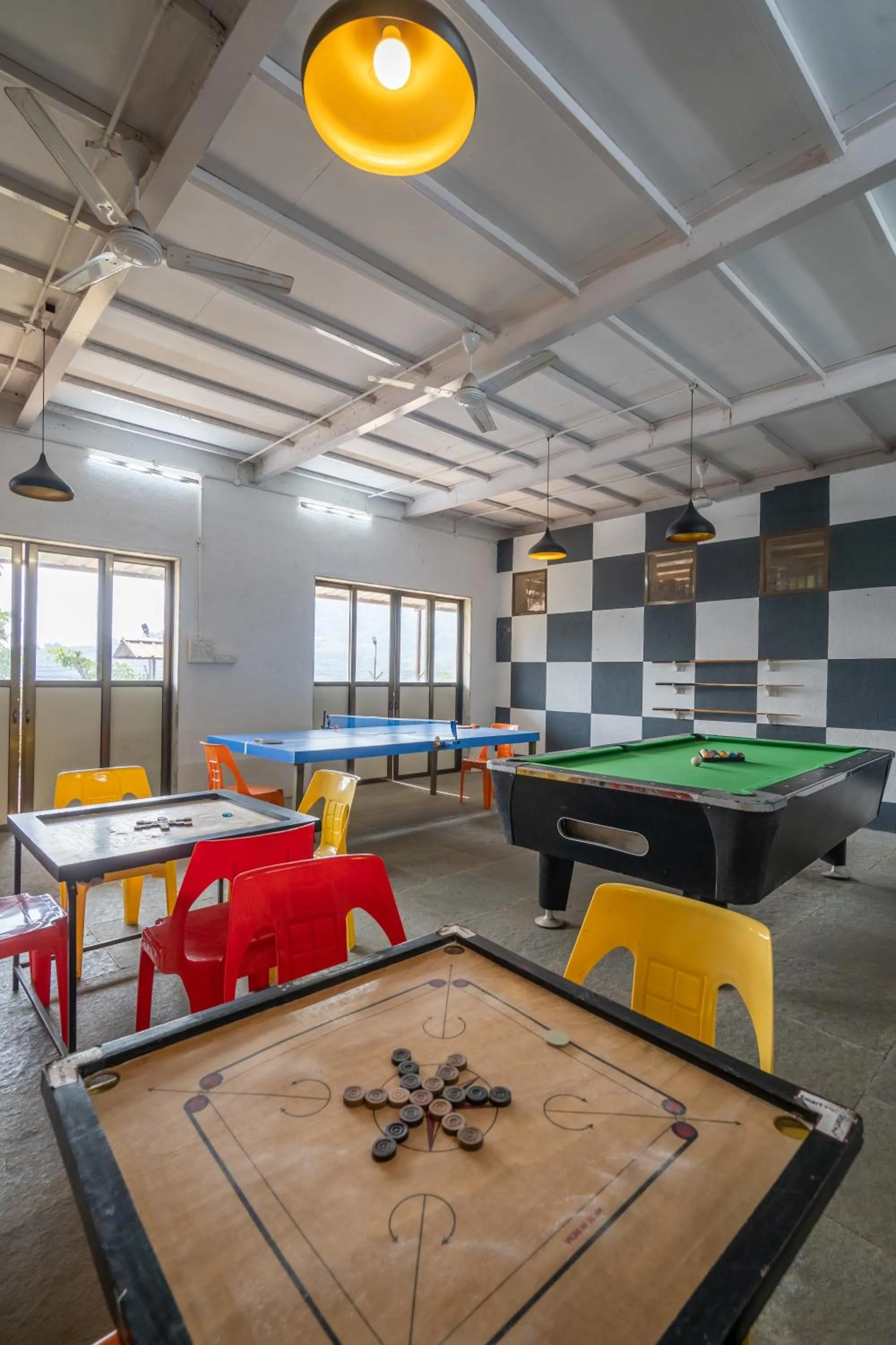 Game Room in Green Velvet Resort-Near Pawna Lake