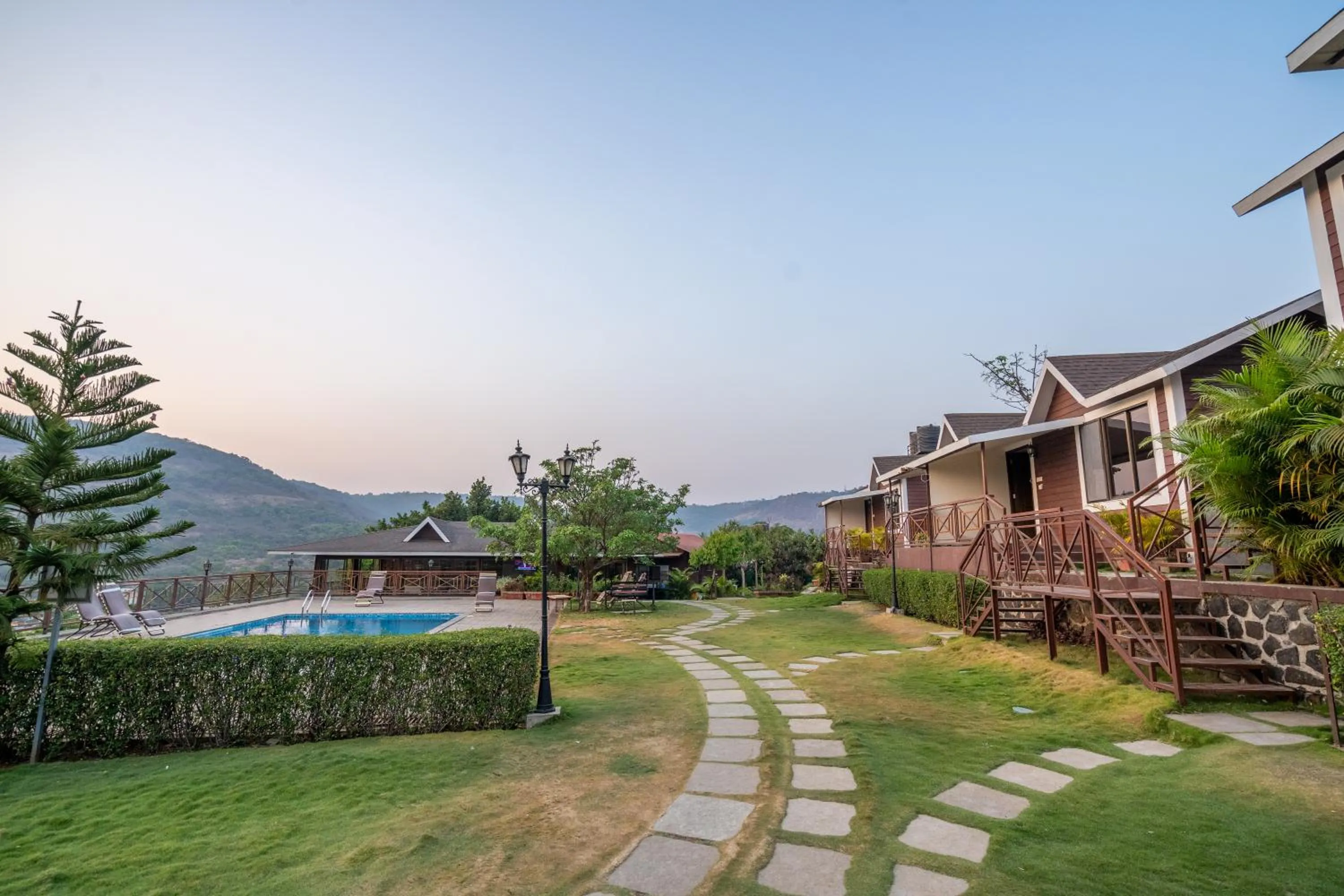 Property building in Green Velvet Resort-Near Pawna Lake