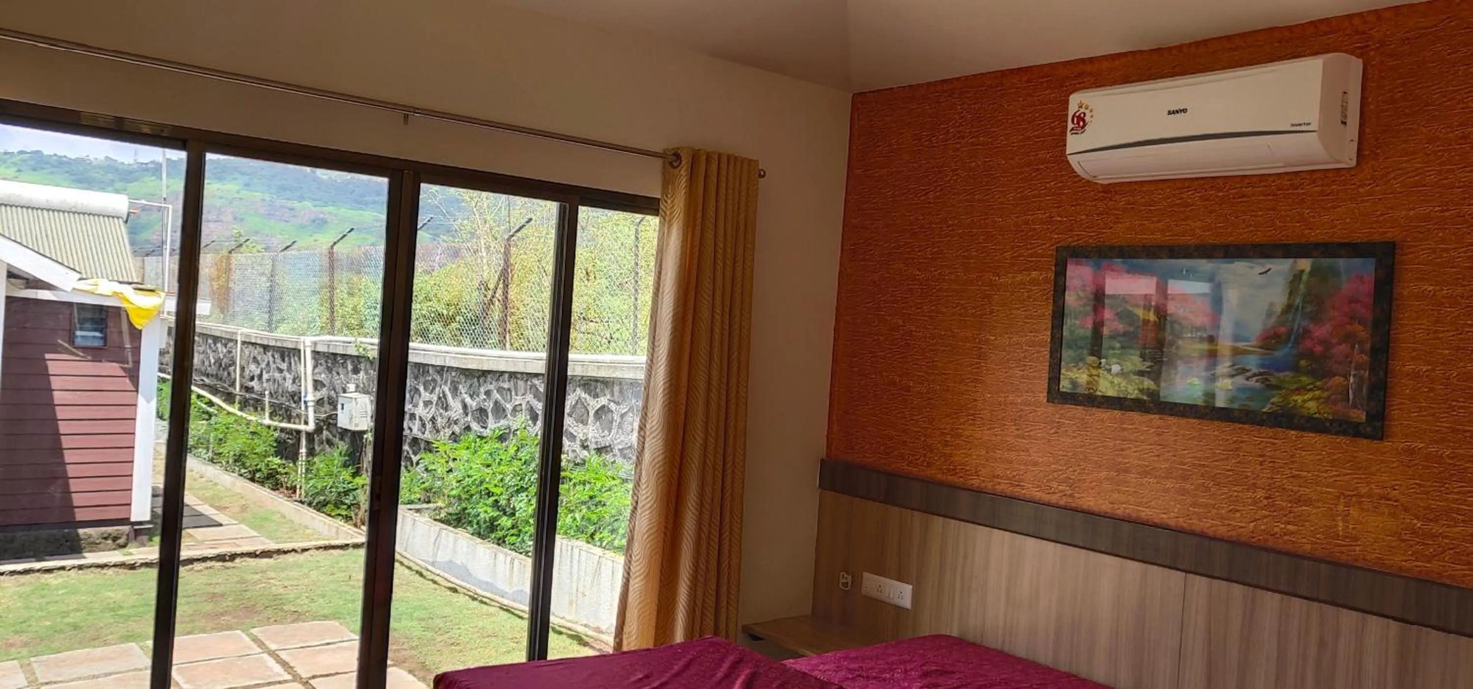 View (from property/room) in Green Velvet Resort-Near Pawna Lake