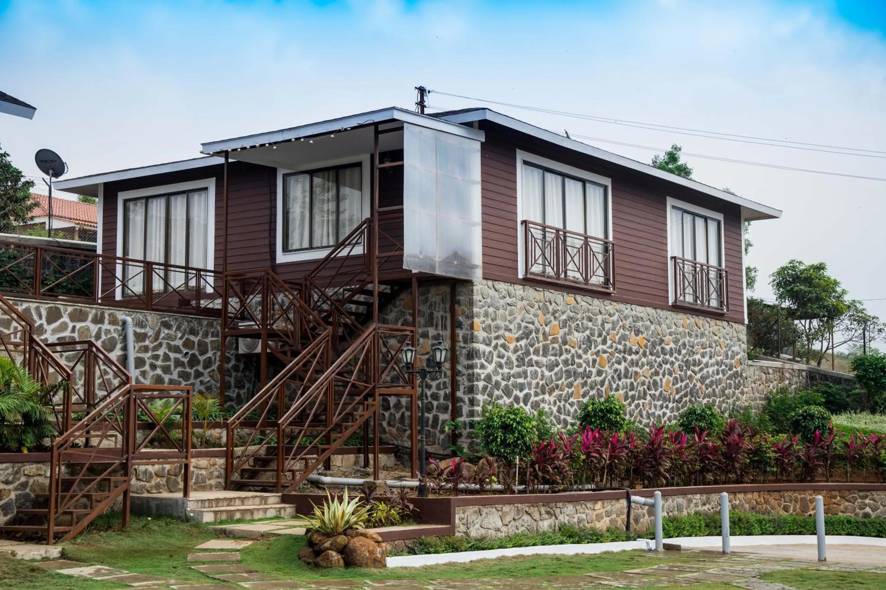 Property building in Green Velvet Resort-Near Pawna Lake
