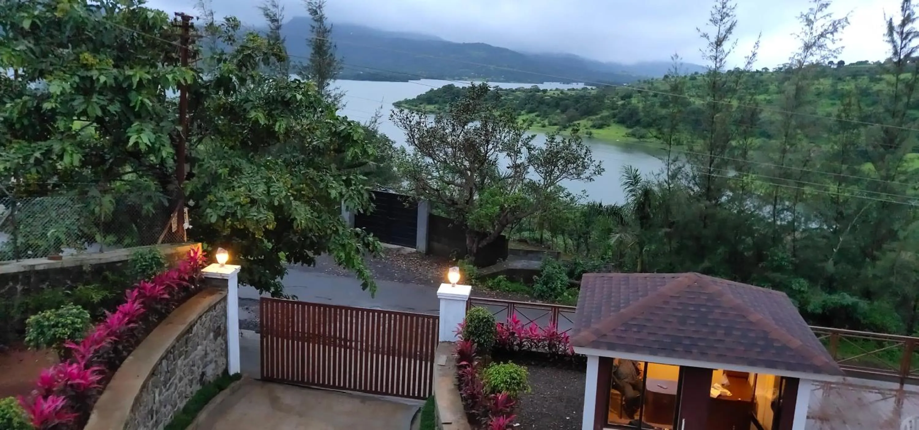 View (from property/room) in Green Velvet Resort-Near Pawna Lake