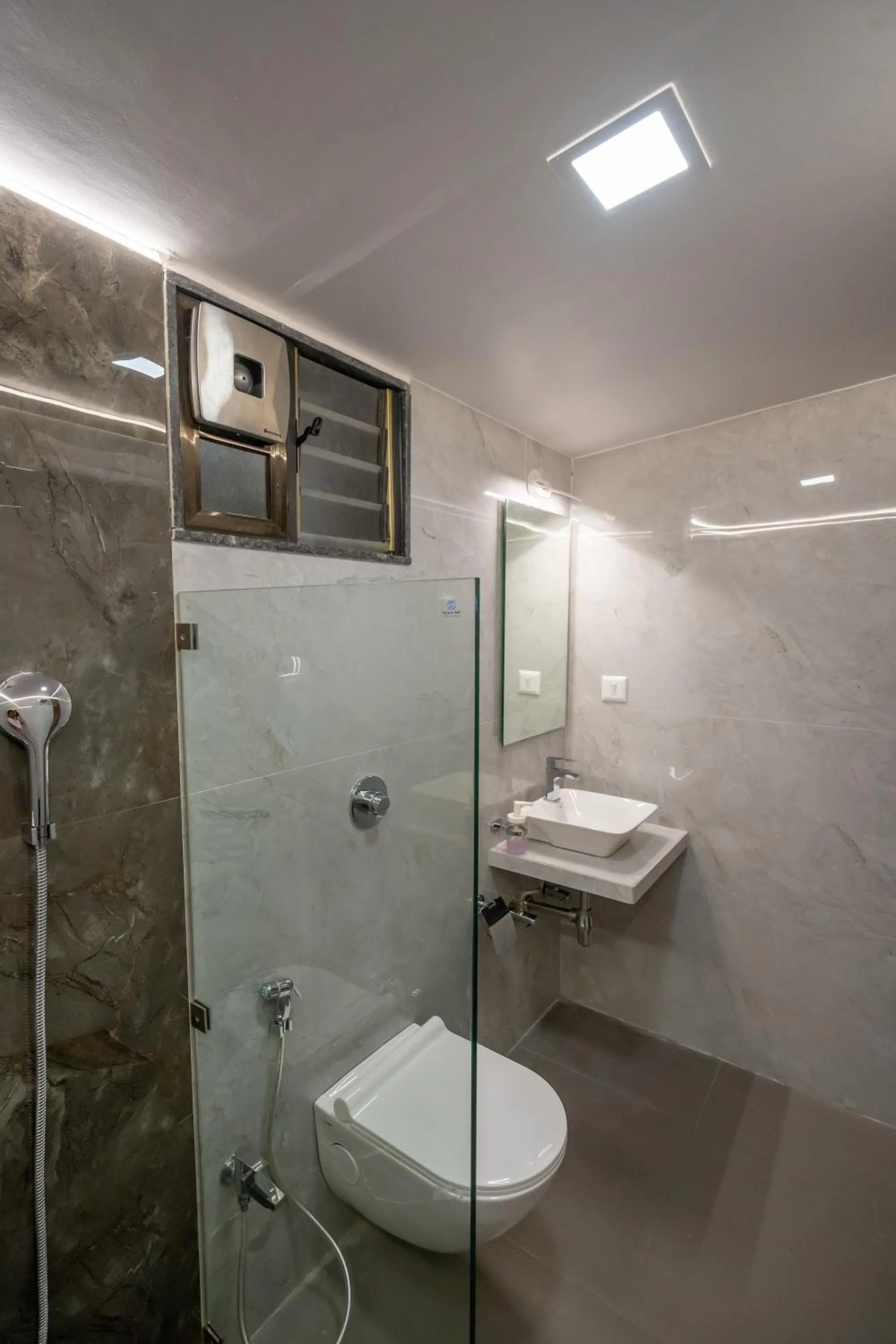 Shower in Green Velvet Resort-Near Pawna Lake