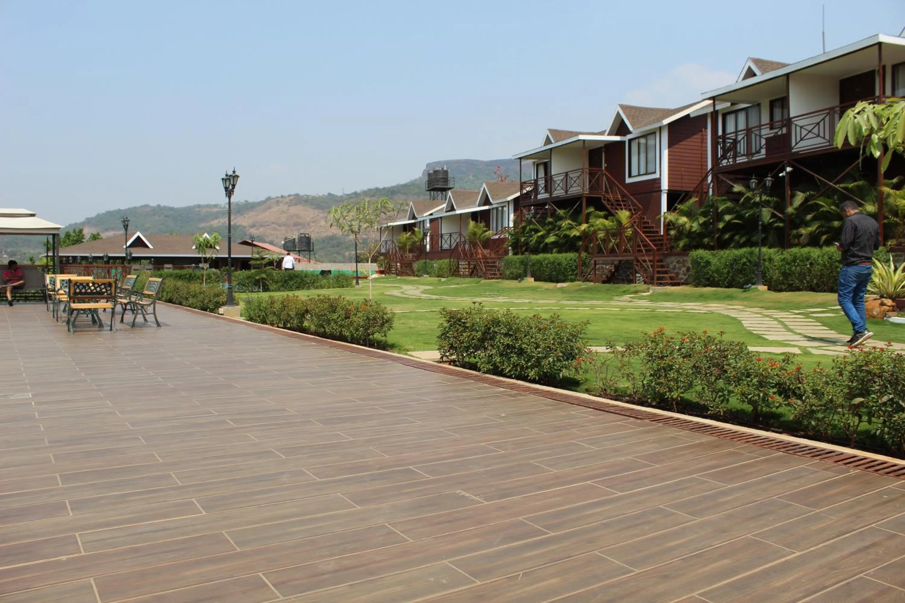 Property building in Green Velvet Resort-Near Pawna Lake