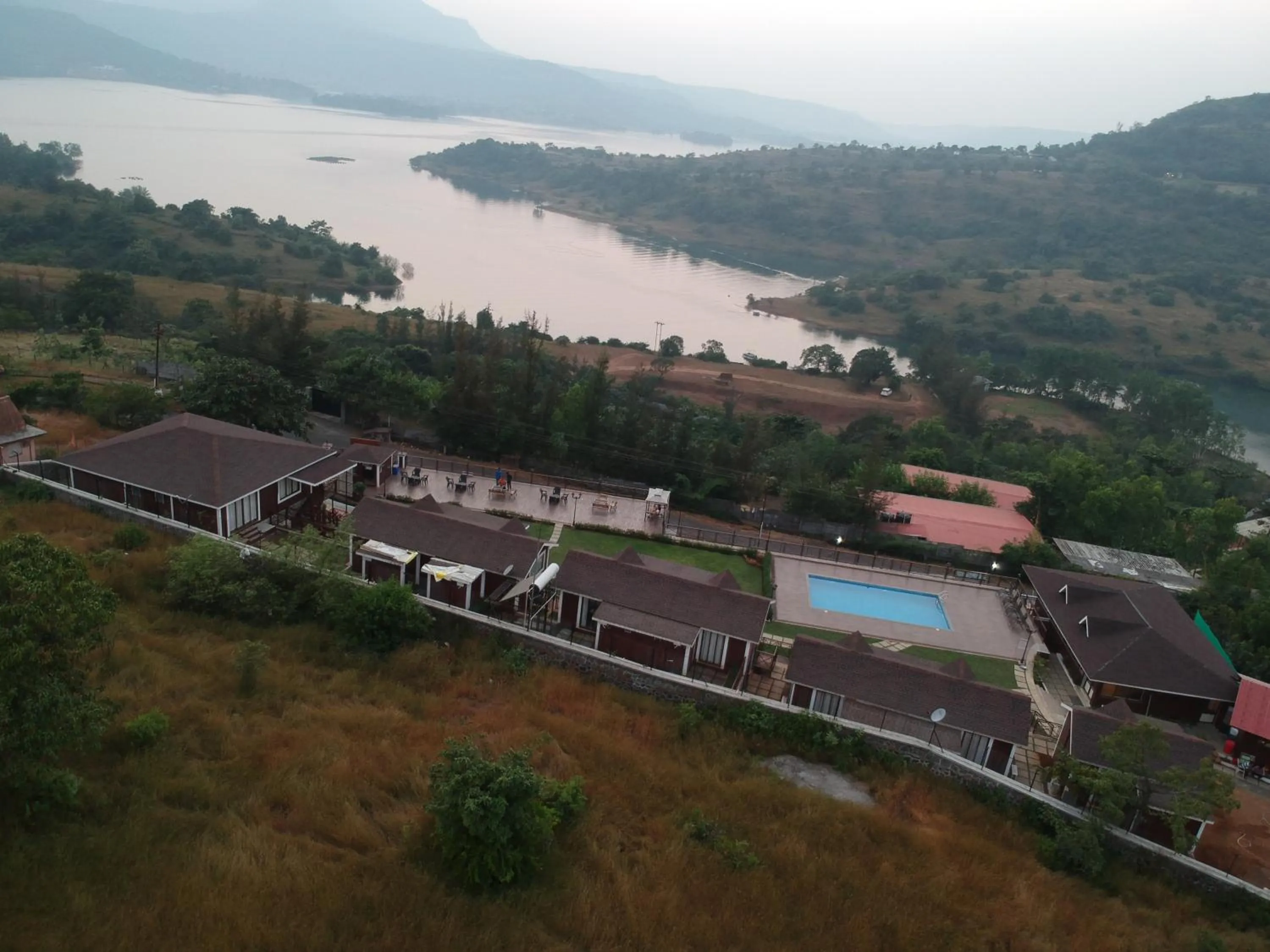 Property building in Green Velvet Resort-Near Pawna Lake