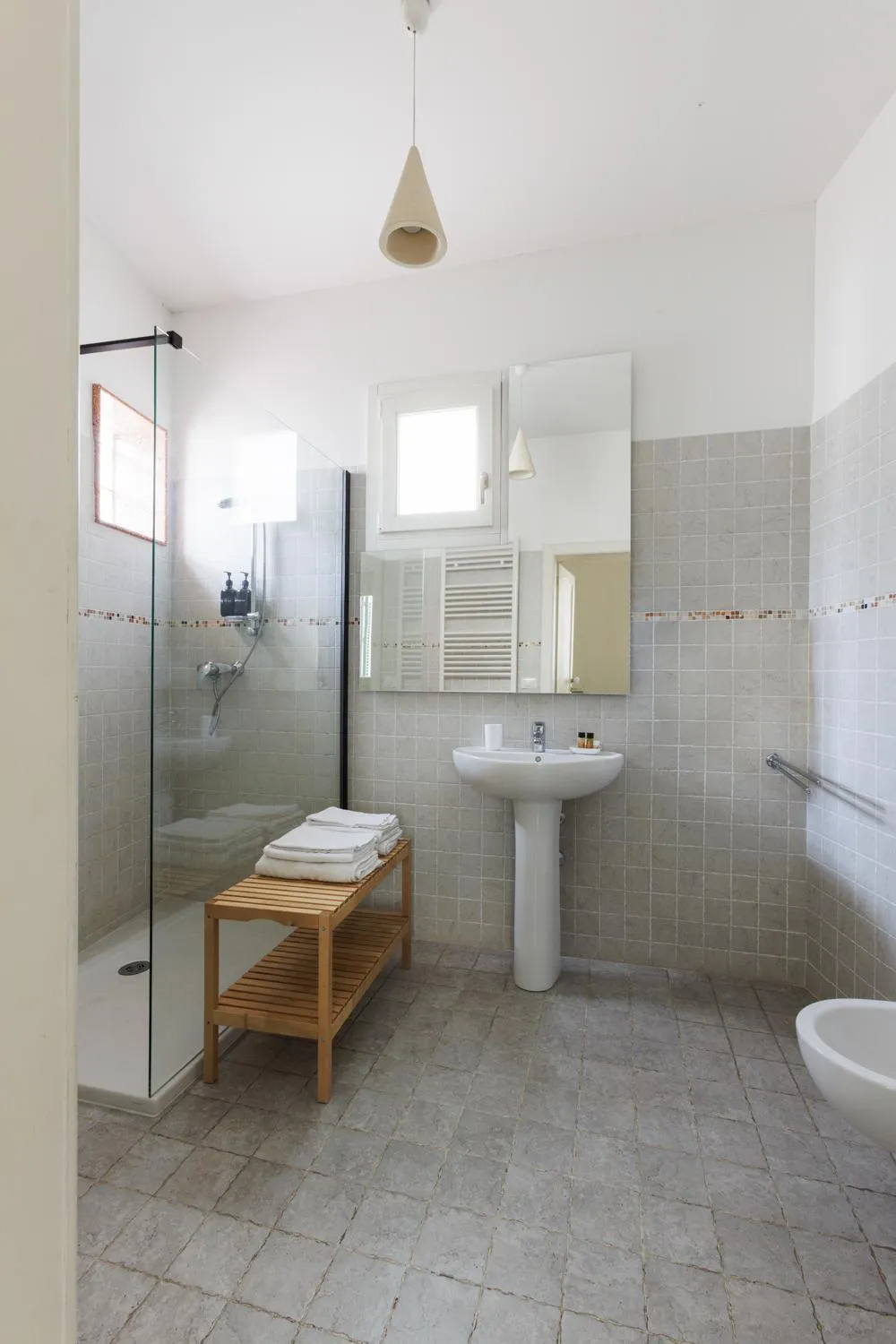 Shower in La Naca Della Taranta B&B